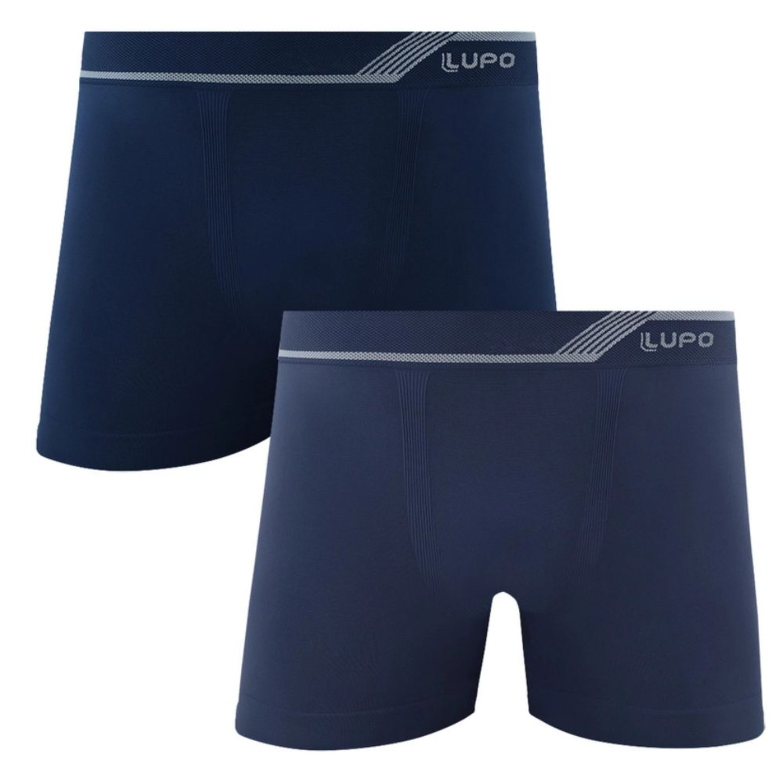Cueca Lupo Boxer Microfibra Sem Costura 436-088 C/2