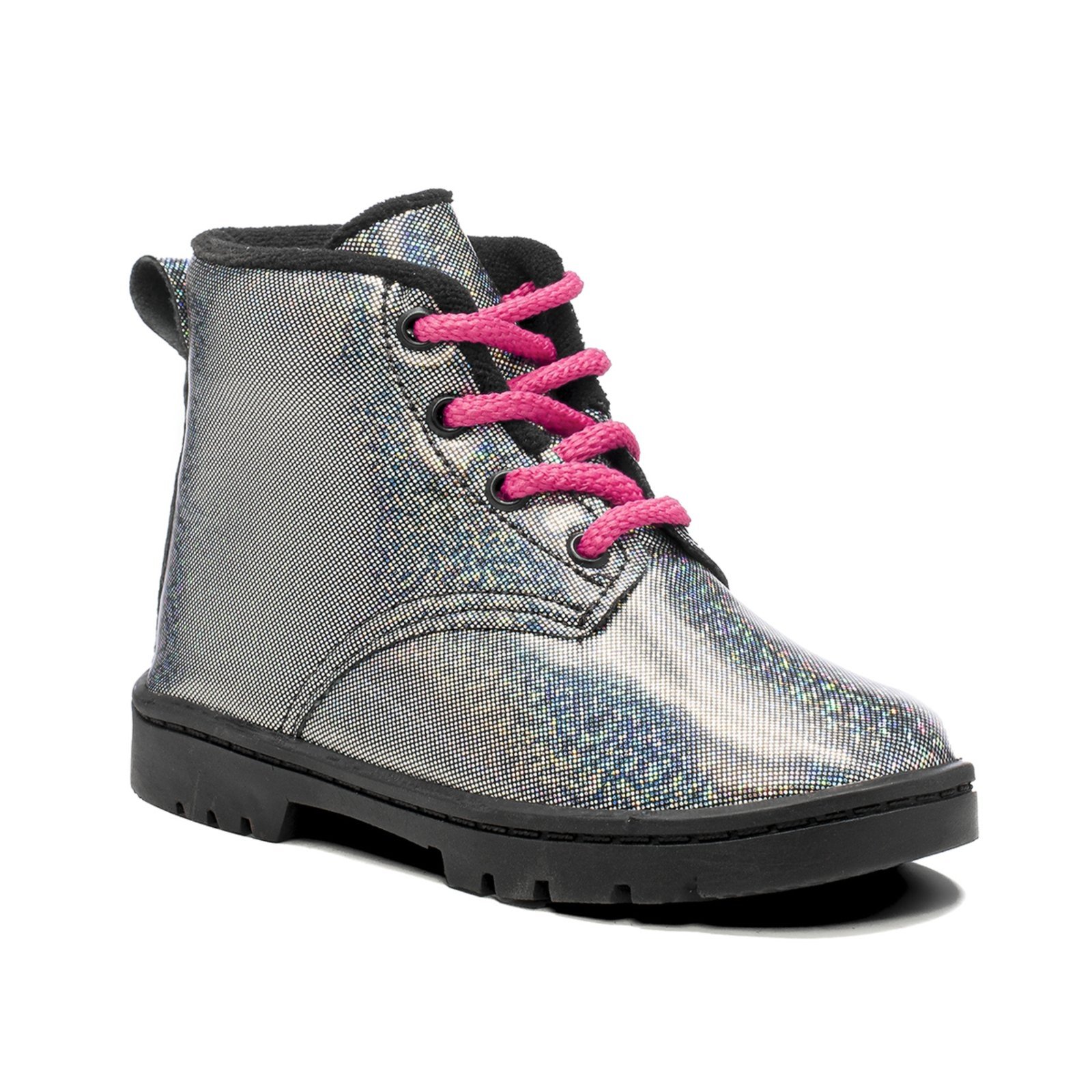 Vista 3 Infantil - Bota Coturno Menina Funfy 2002A preto Funfy preto