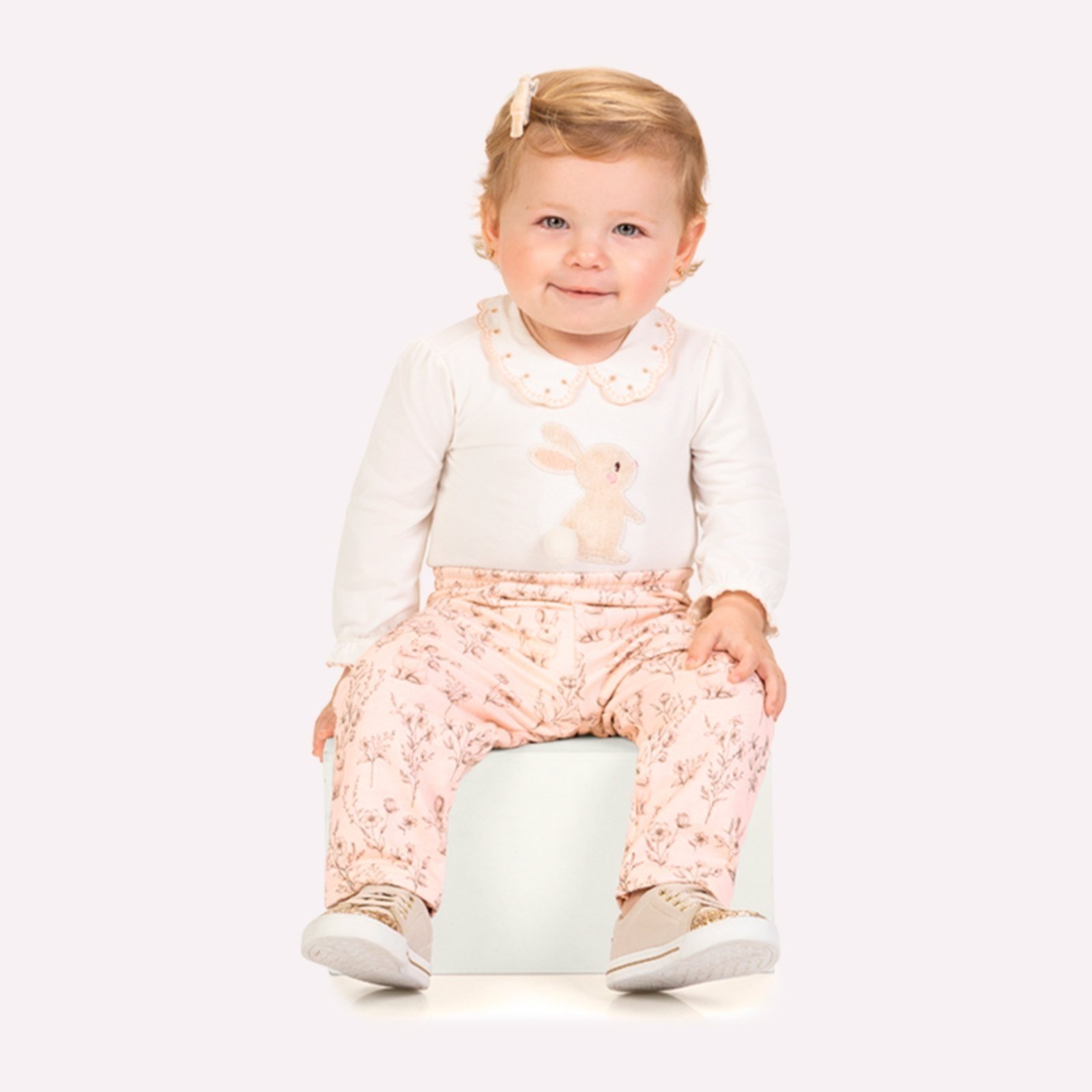 Infantil - Conjunto Menina Coelinho Milon