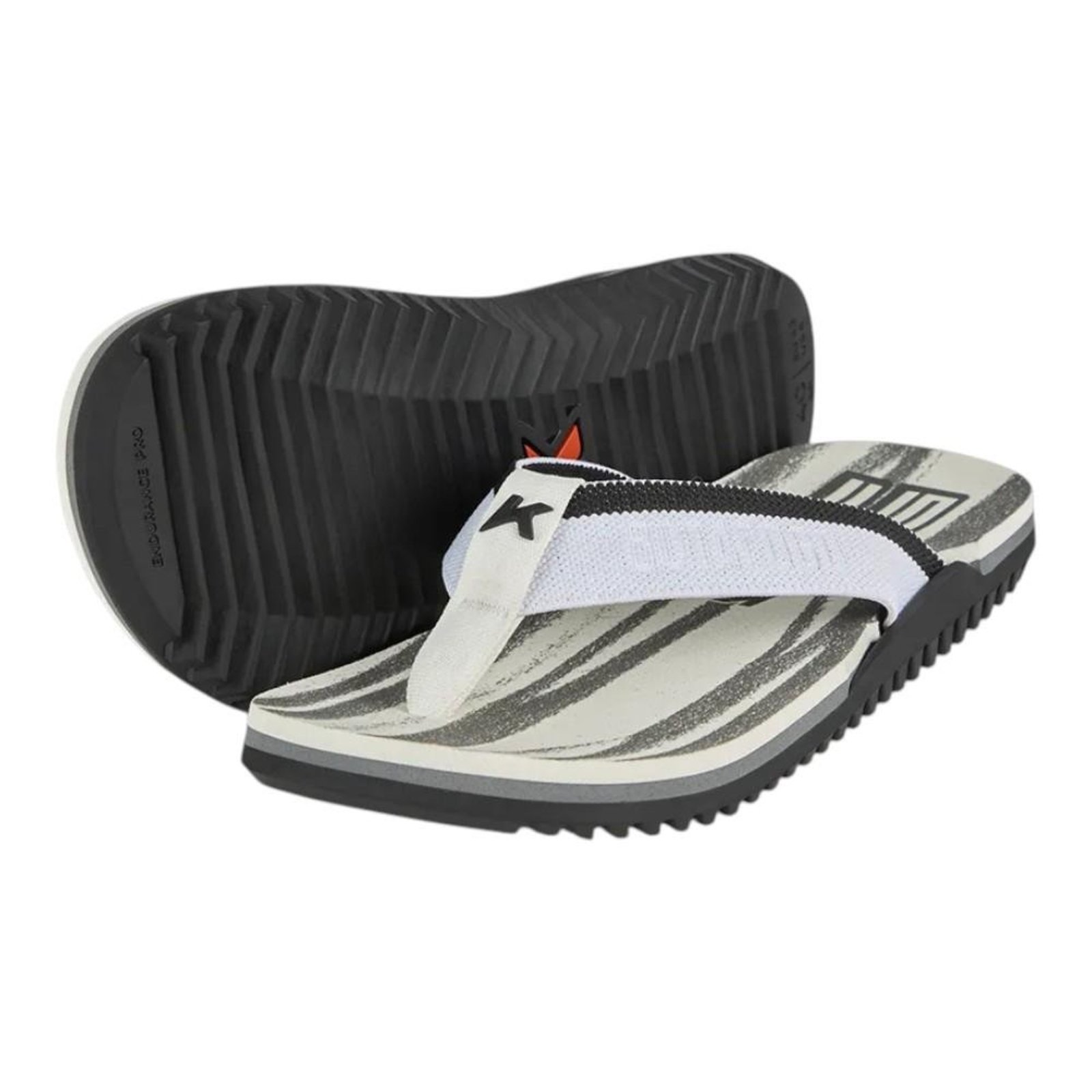 Chinelo Kenner Collab Botafogo Nk6 Pro Preto e Branco Preto