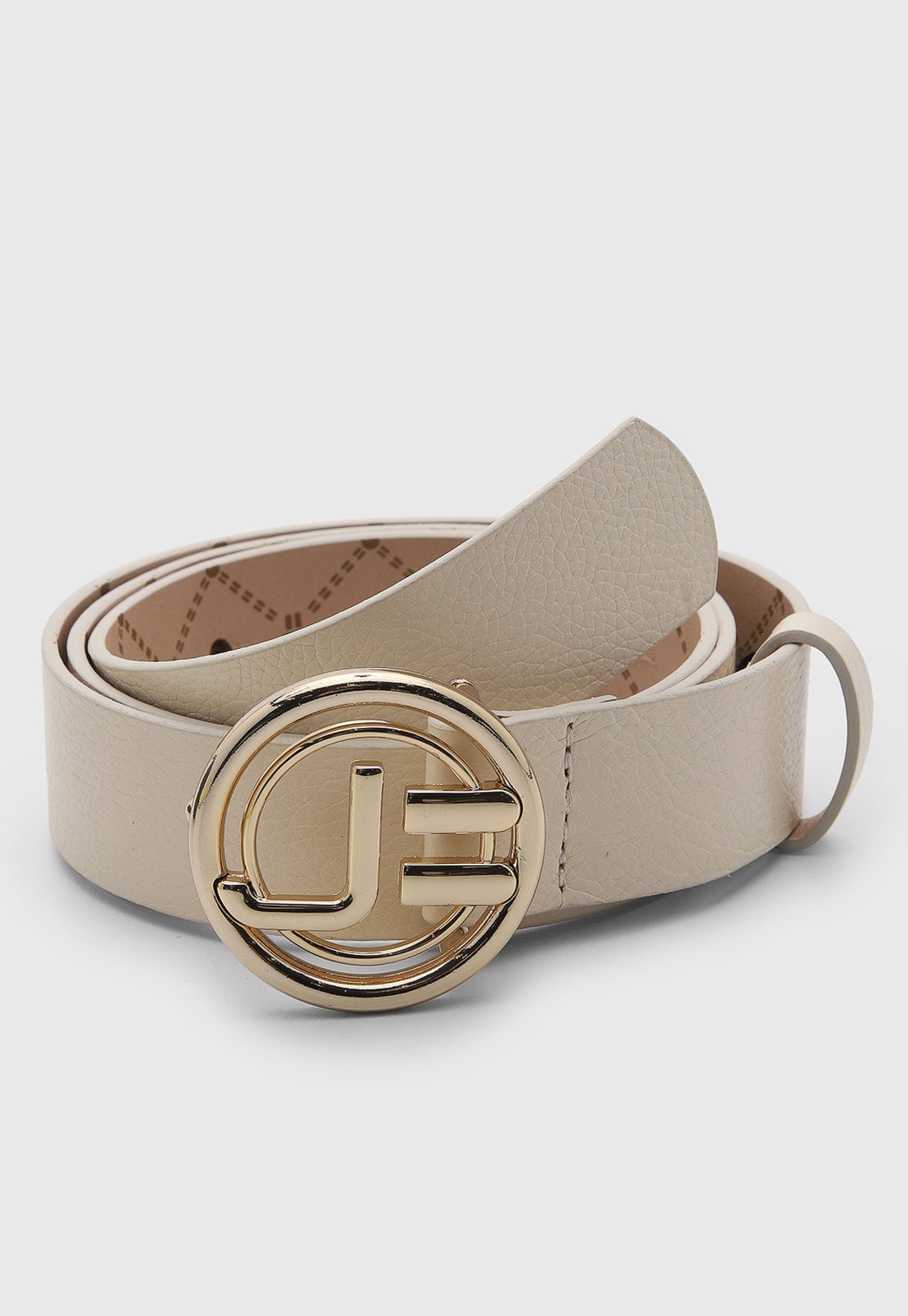 Cinto Feminino Jorge Bischoff Couro Off-white
