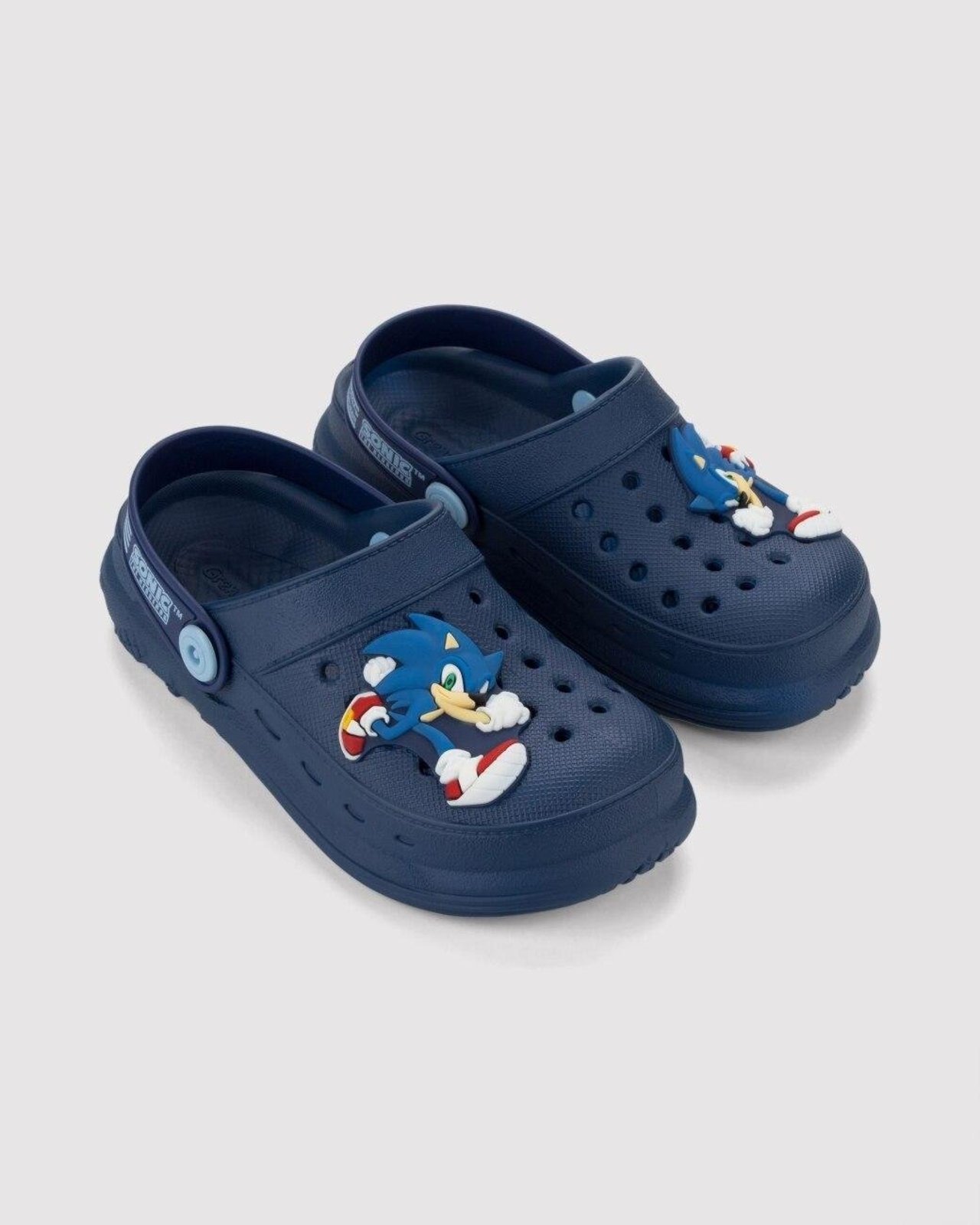 Infantil - Sandália Babuche Grendene Sonic New Step Azul