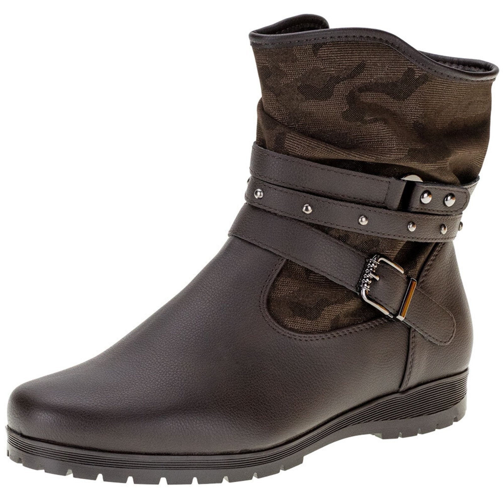 Bota Feminina Cano Baixo Mooncity – 71123 0741123 Café
