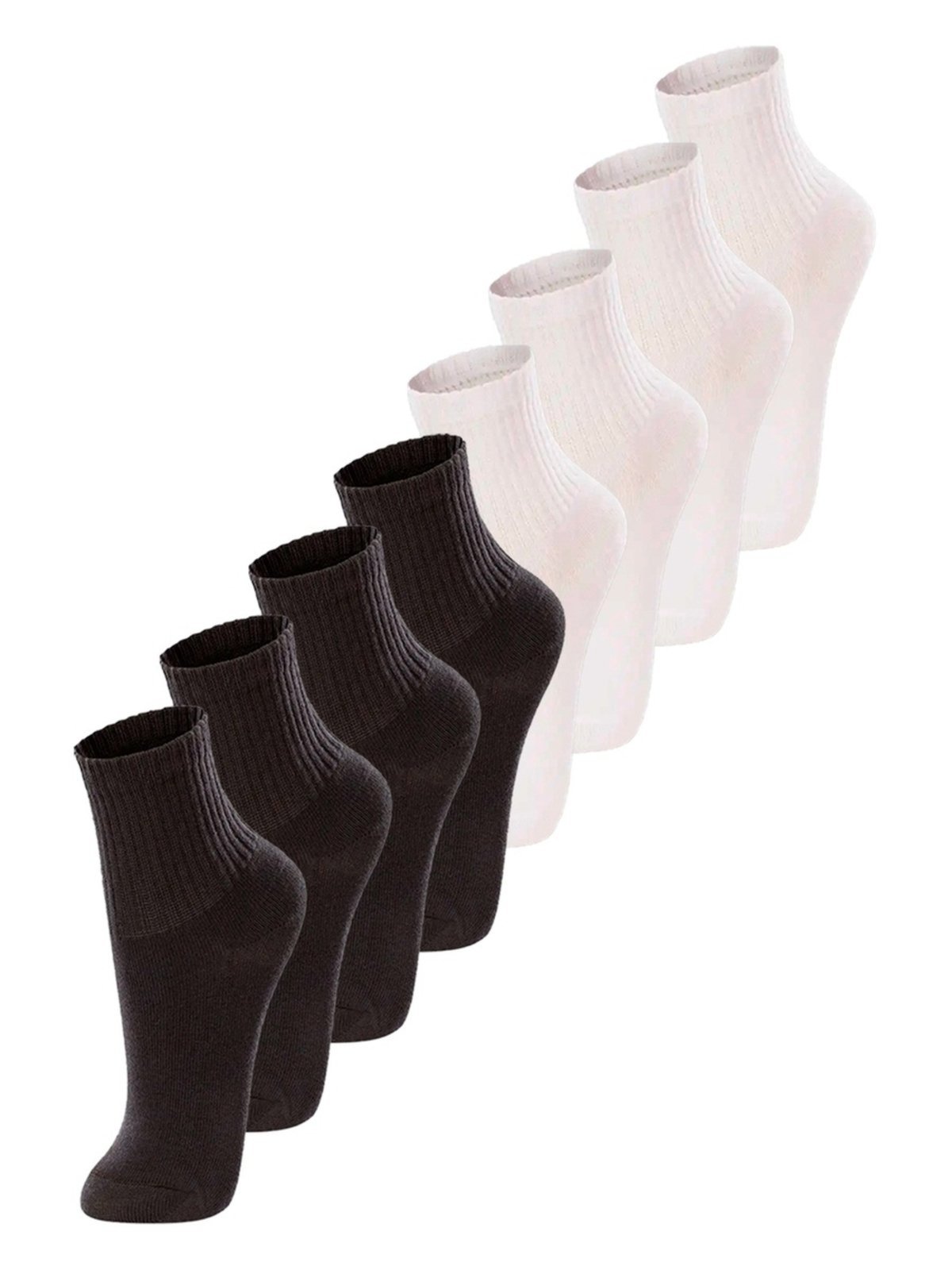 Kit com 8 Pares de Meias Infanti Cano Médio Lupo 2727-088