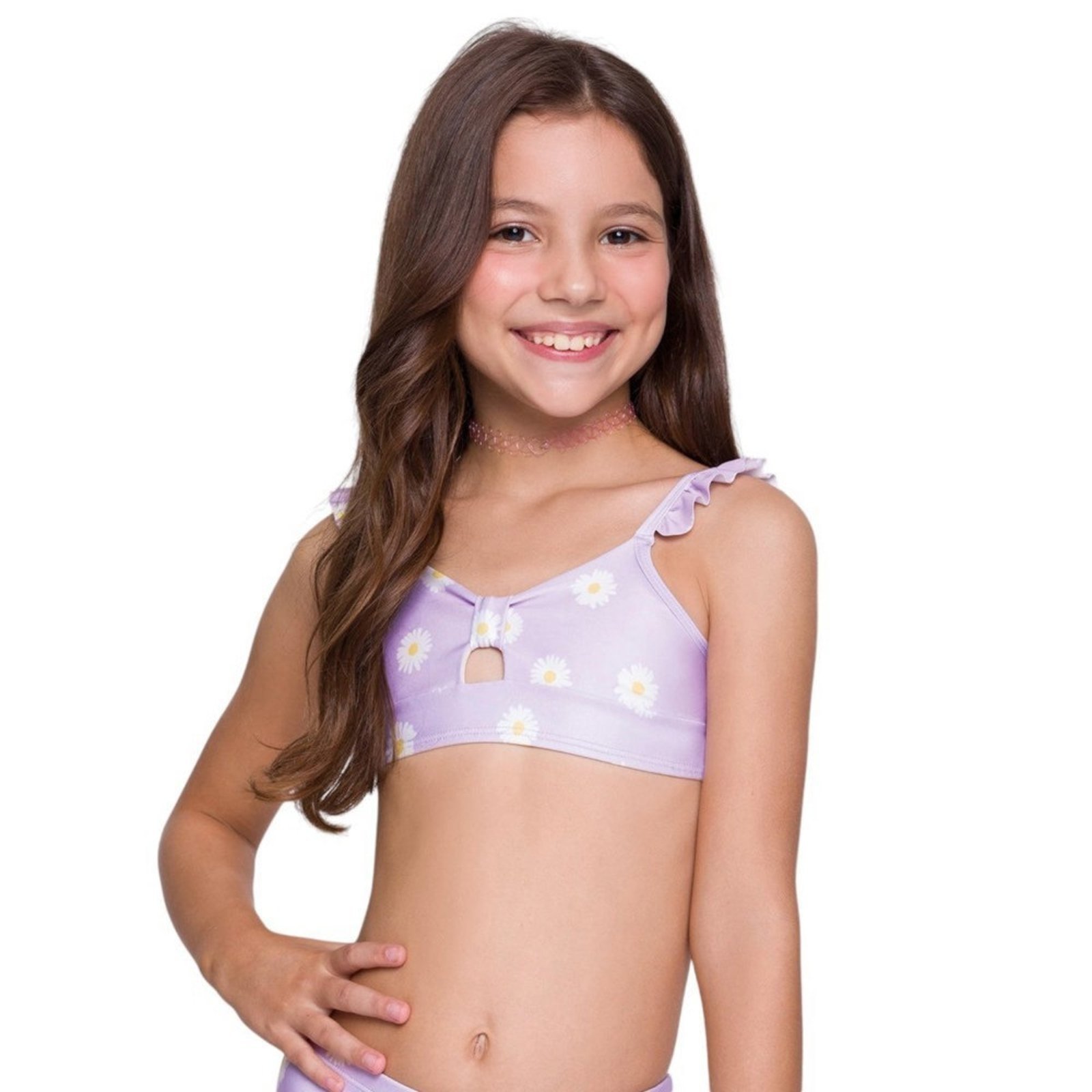 Top Biquíni Selene Com Babado