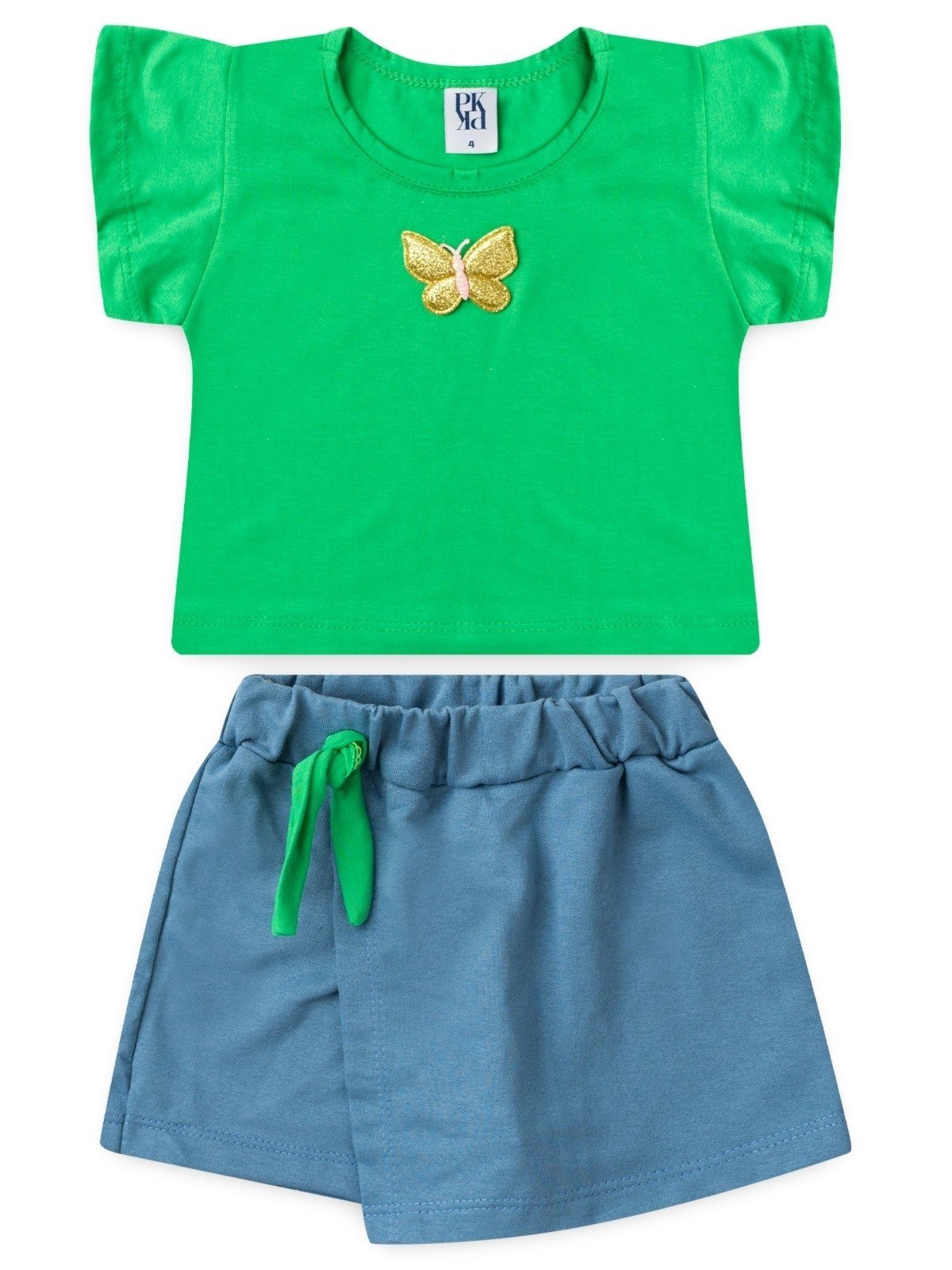 Vista 2 Infantil - Conjunto Platinum Brilho Da Natureza PLATINUM KIDS verde PLATINUM KIDS verde