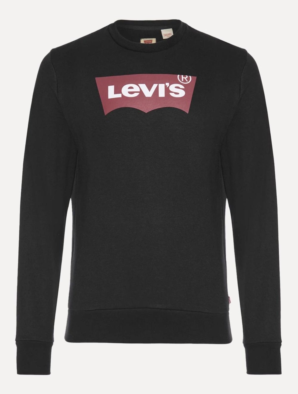 Moletom Levis Masculino Crewneck Batwing Preto