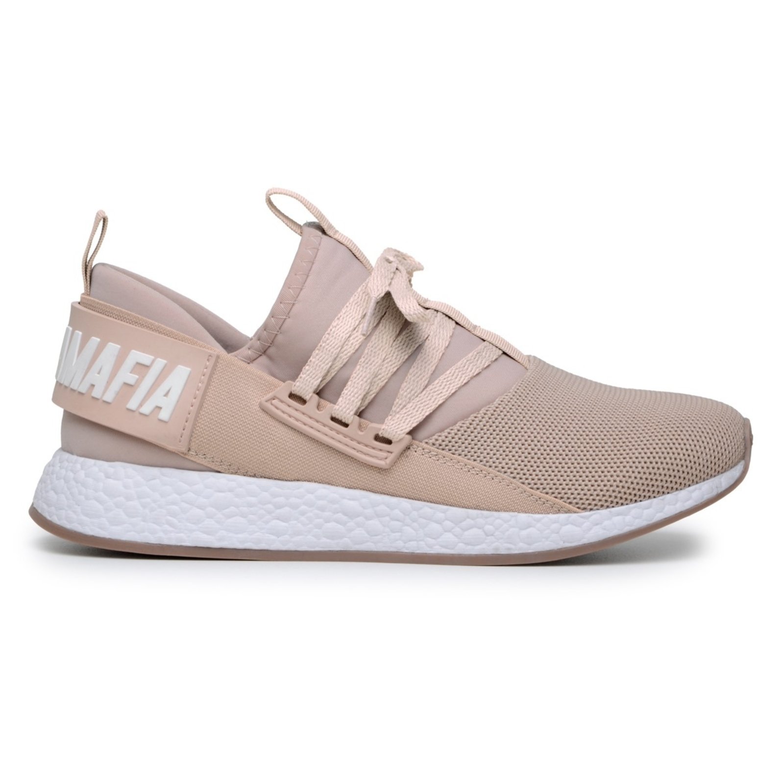 Tênis Academia Caminhada Feminino Nude Respirável Confortável Original