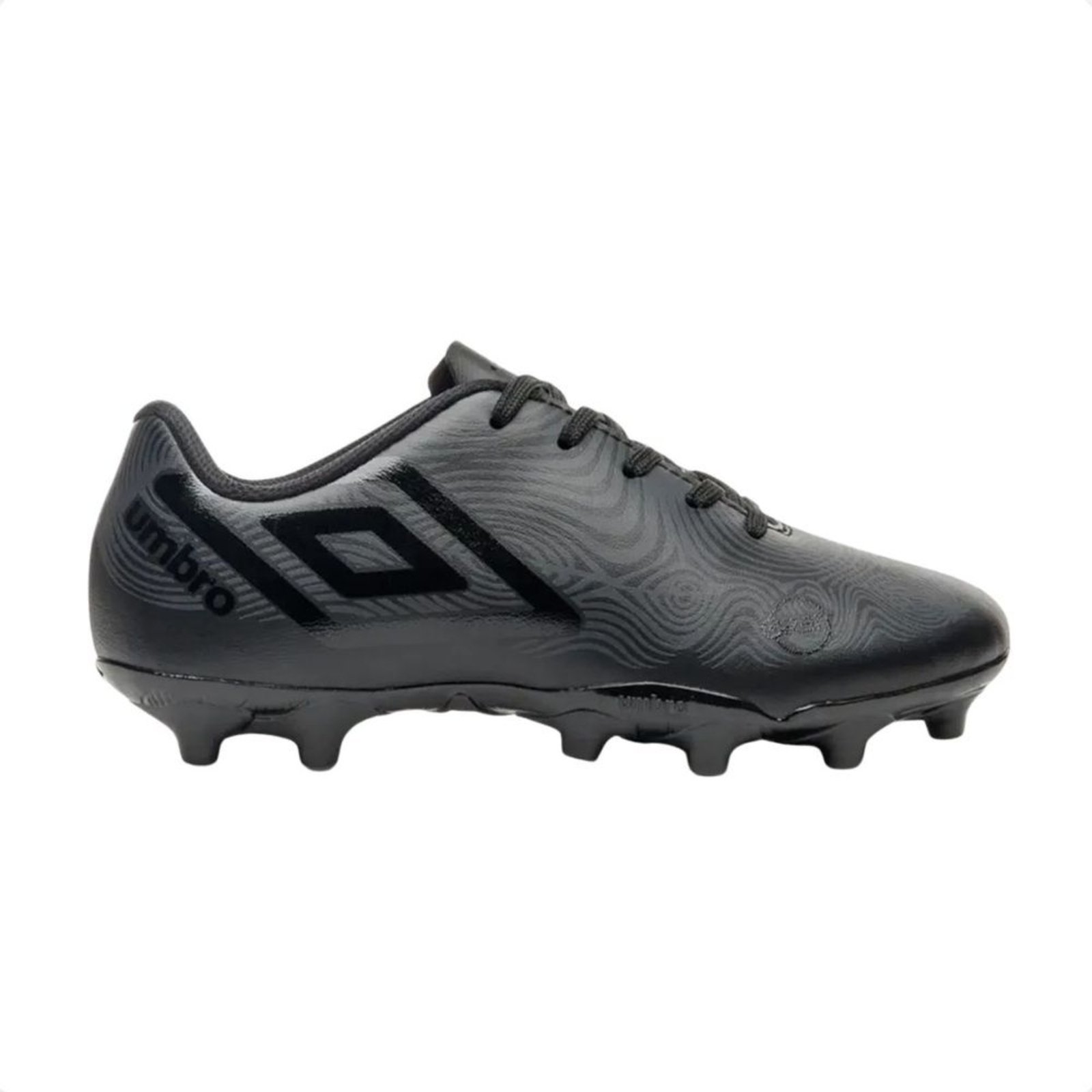 Vista 2 Infantil - Chuteira Campo Umbro Orbit Junior Preta preto Umbro preto