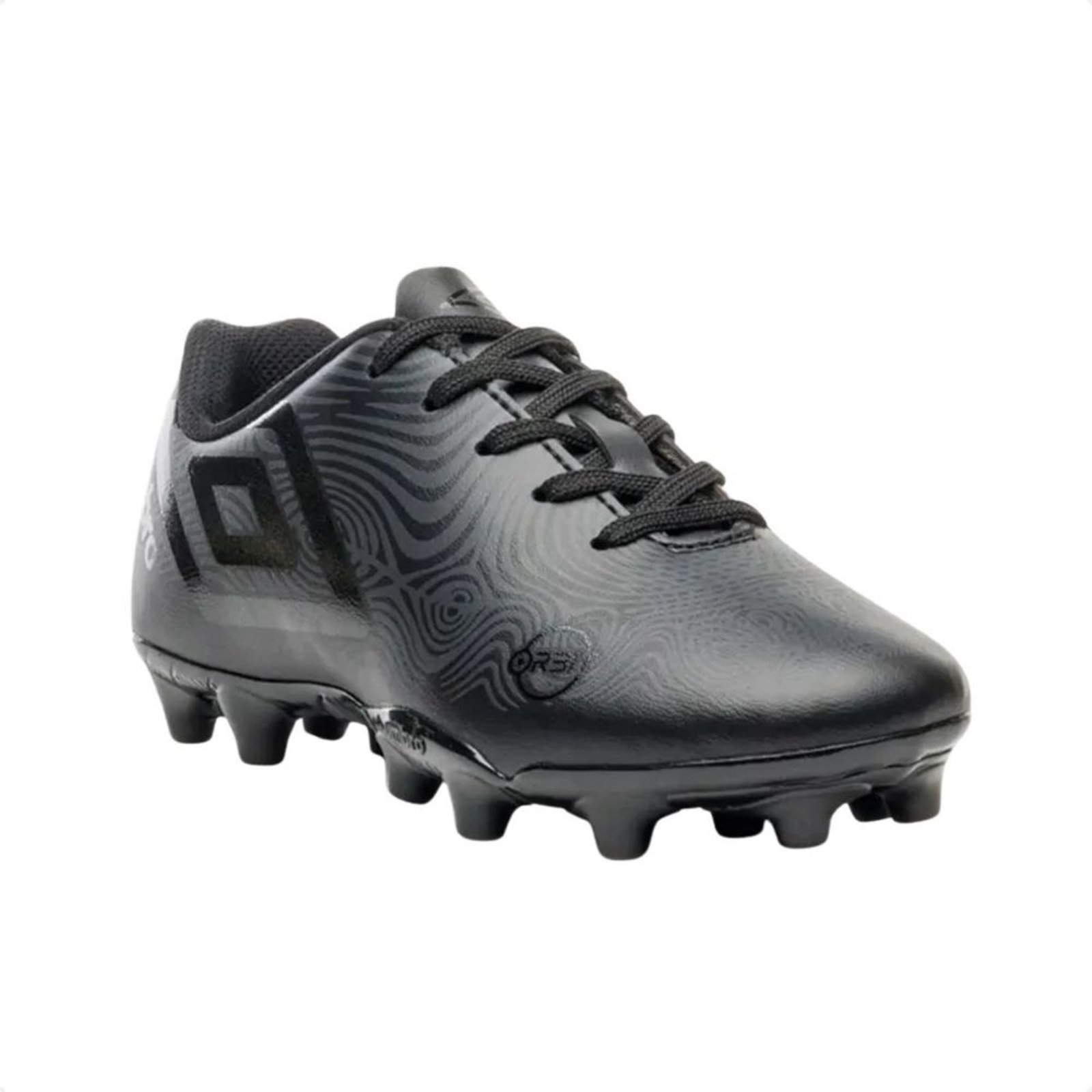 Vista 3 Infantil - Chuteira Campo Umbro Orbit Junior Preta preto Umbro preto