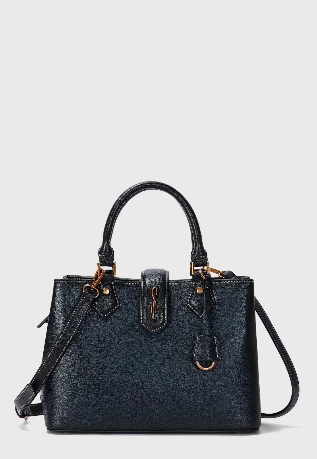 Bolsa Feminina Santa Lolla Estruturada Preta