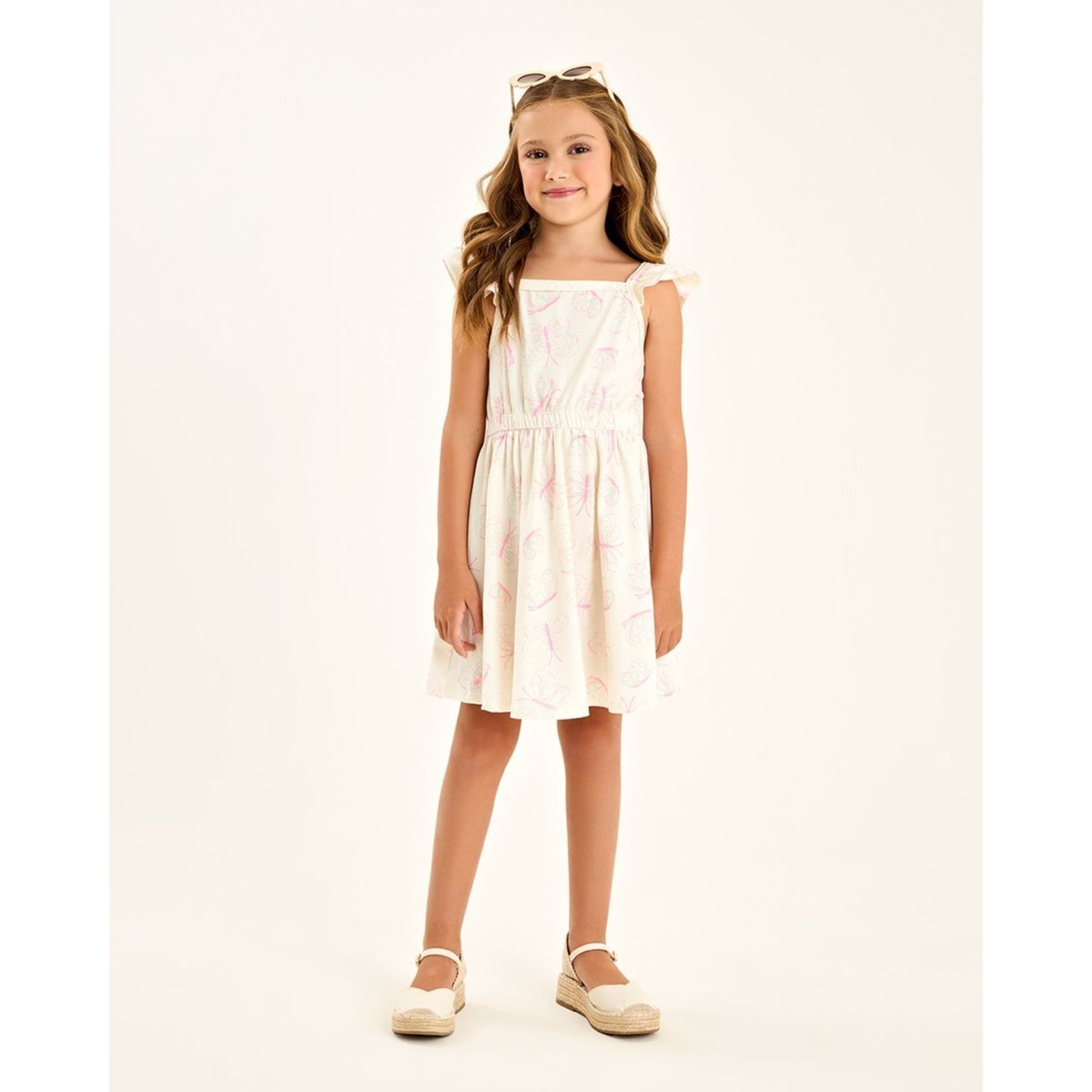Infantil - Vestido Menina em Cotton
