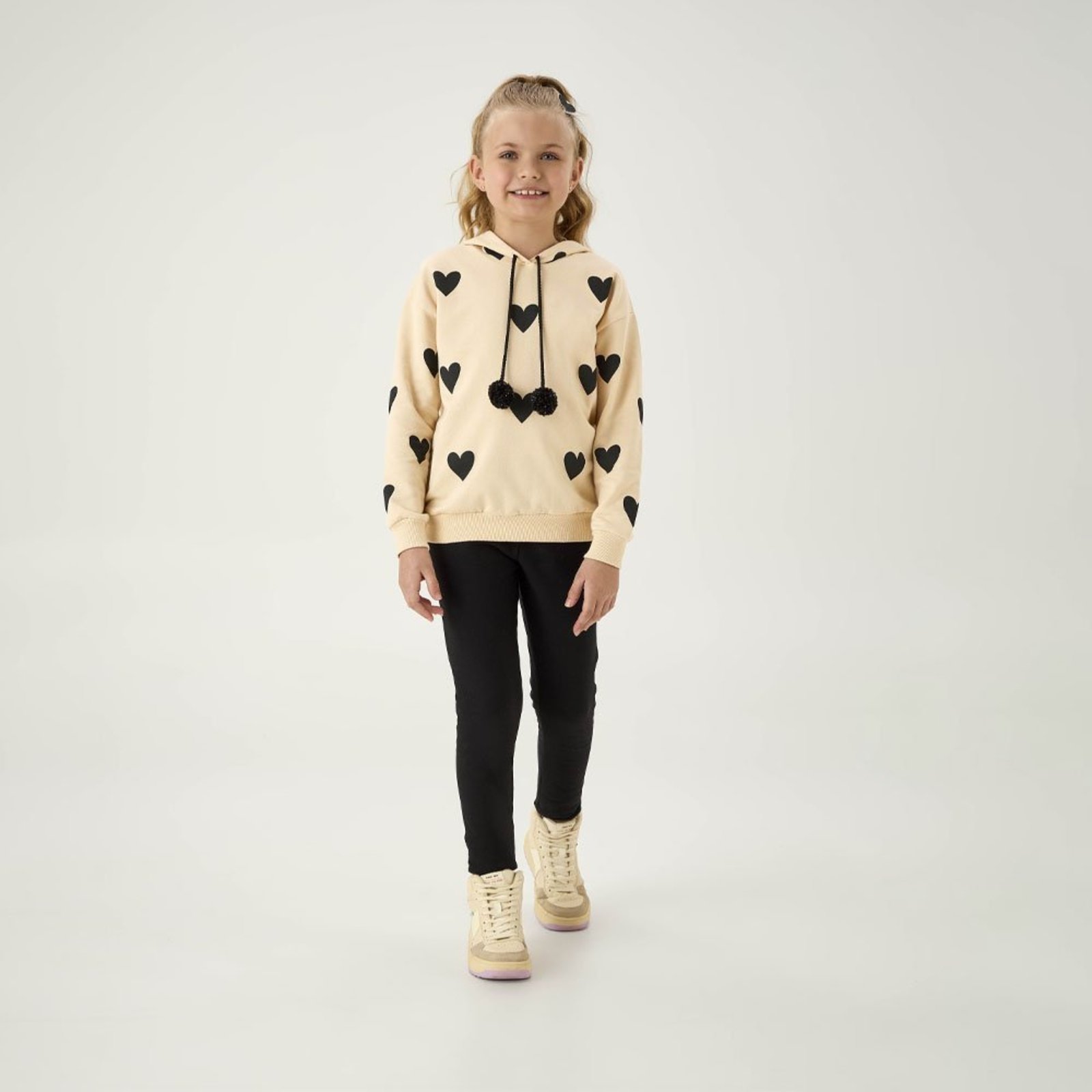 Infantil - Conjunto Marrom Pulla Bulla Menina - 55341-1343