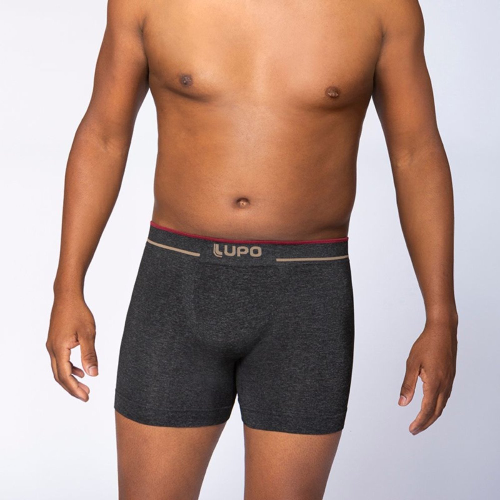 Cueca Lupo Boxer Sem Costura Tamanho Especial 17800-001
