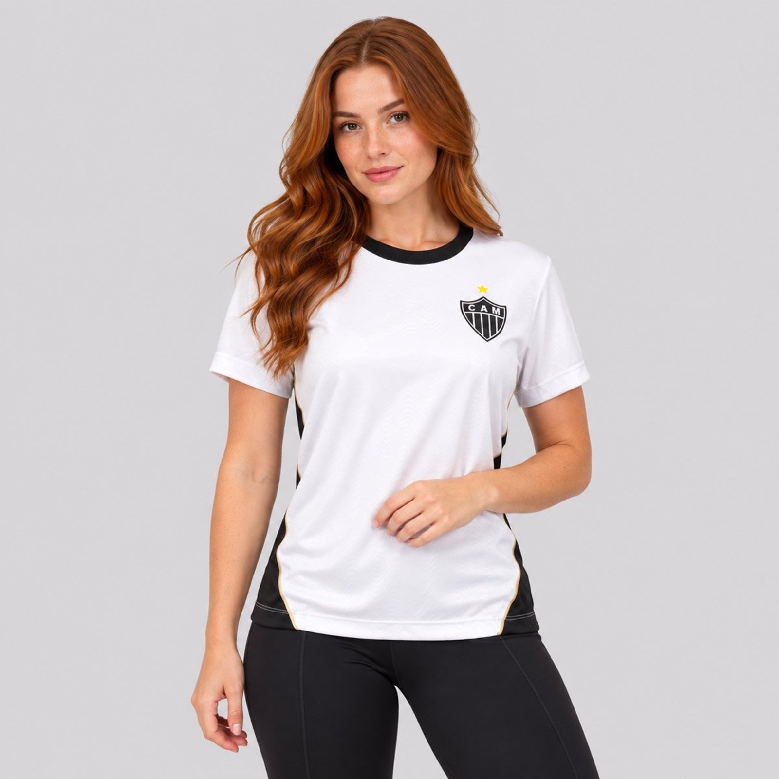 Camisa Atlético Mineiro Vingador Feminina Branca
