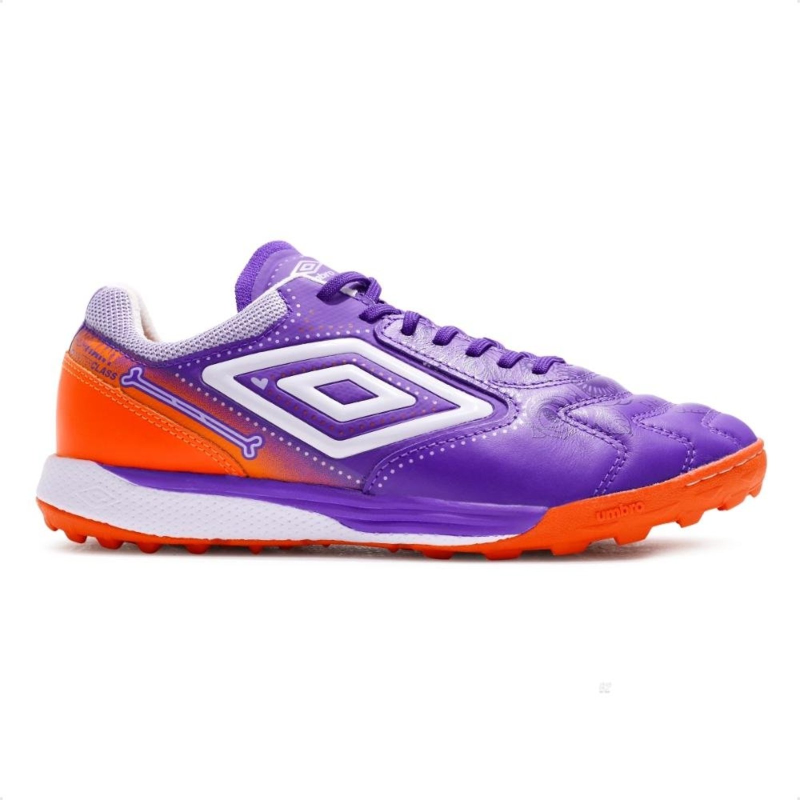 Chuteira Society Umbro Adamant Master Class Pro Bump Masculina Roxo