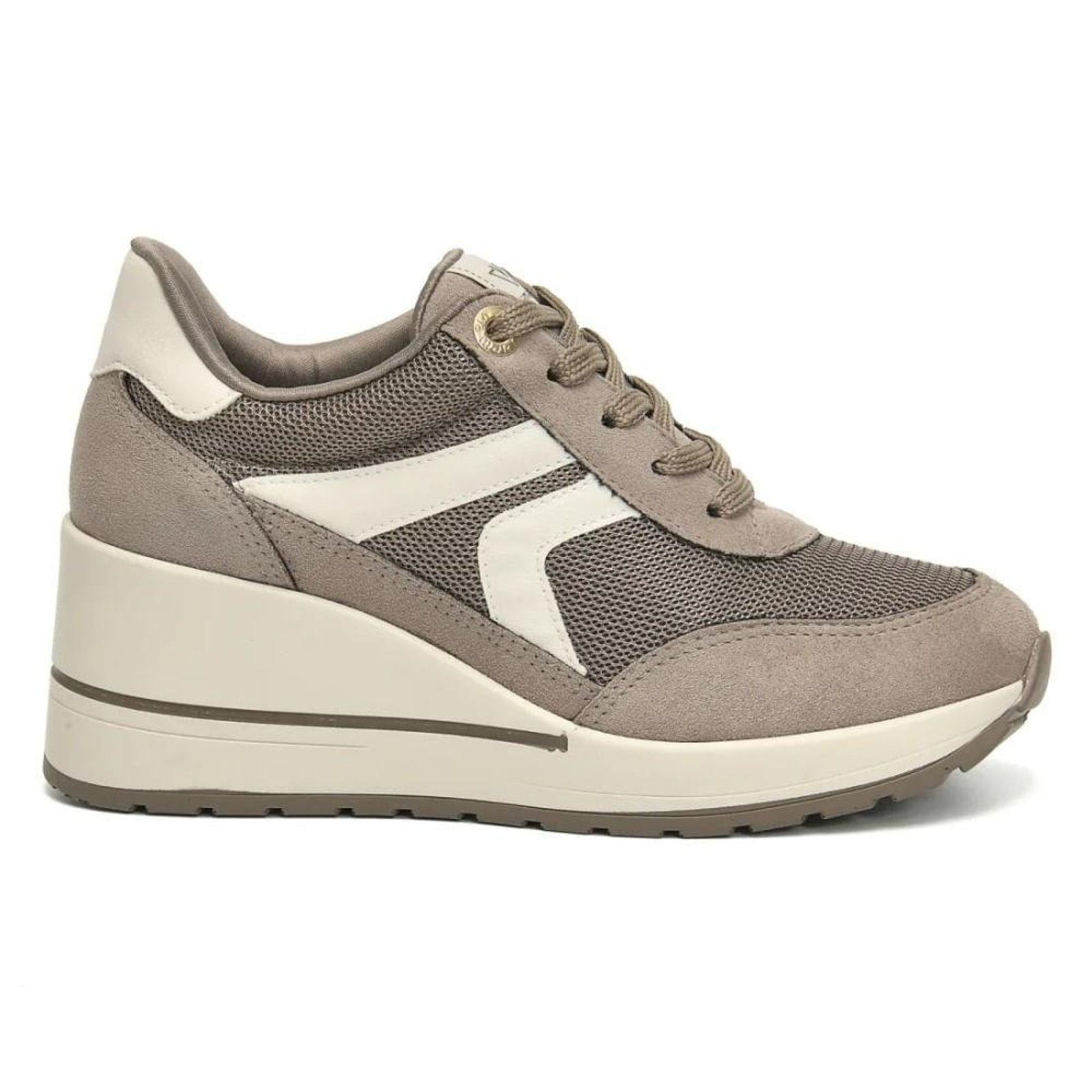 Tênis Anabela Via Marte Cuts Feminino Marrom