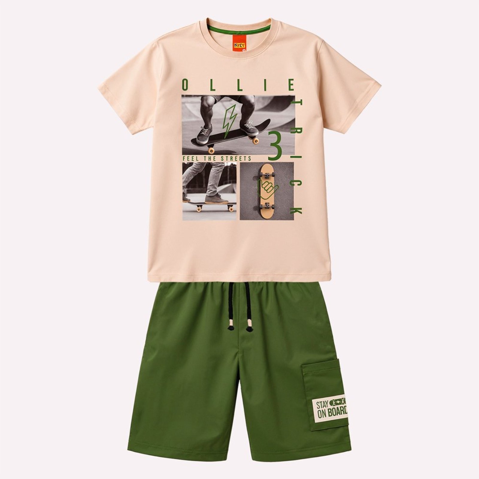 Infantil - Conjunto Menino Skate Kyly