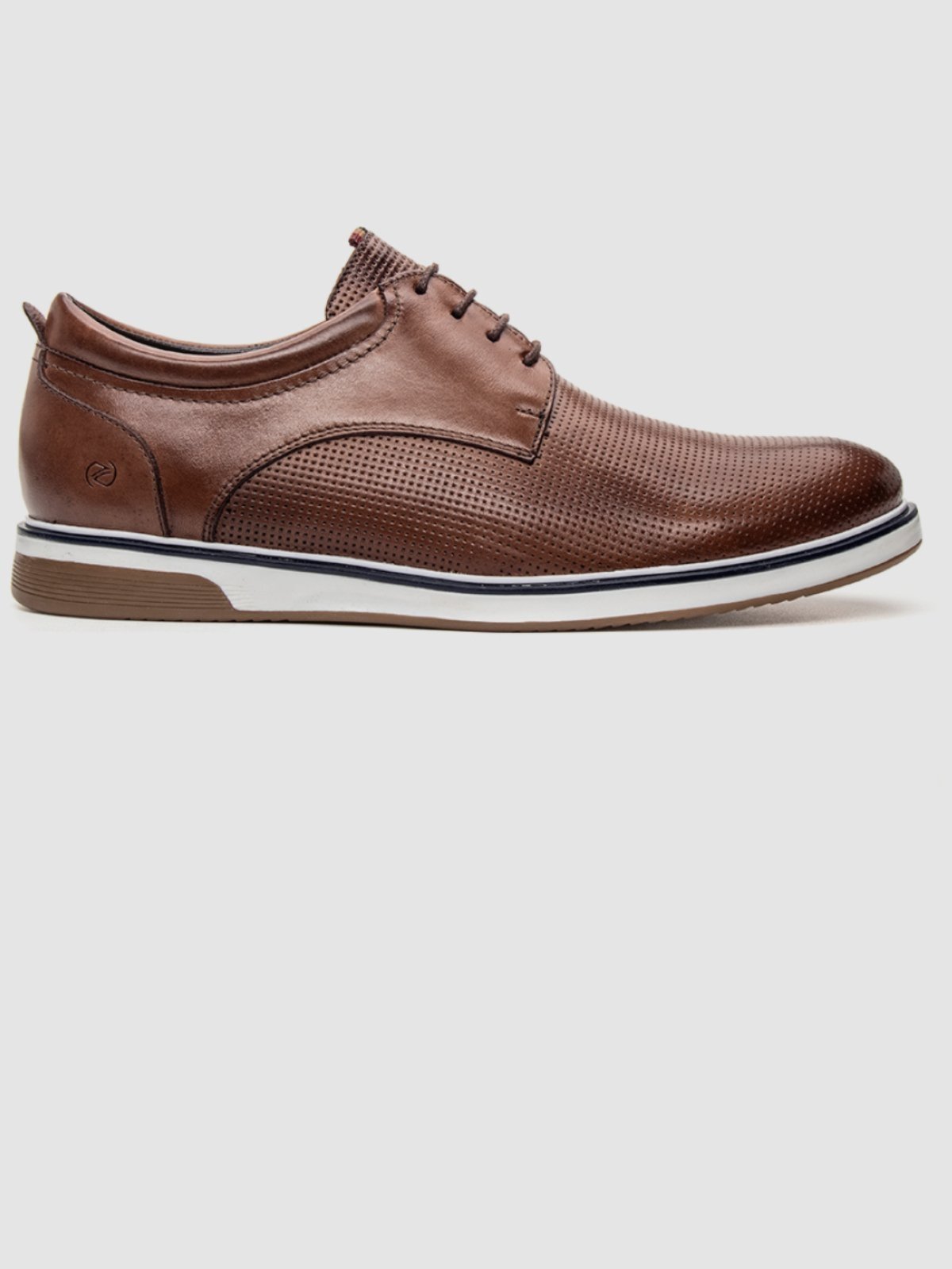 Sapato Marrom Claro Couro Executivo Elegância Praticidade Sofisticação E Estilo Zapattero