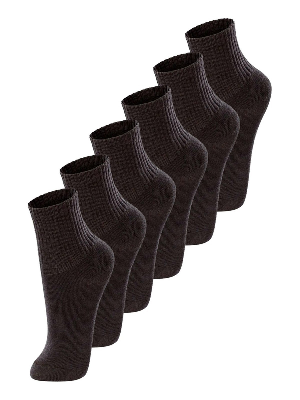 Kit com 6 Pares de Meias Infanti Cano Médio Lupo 2727-088