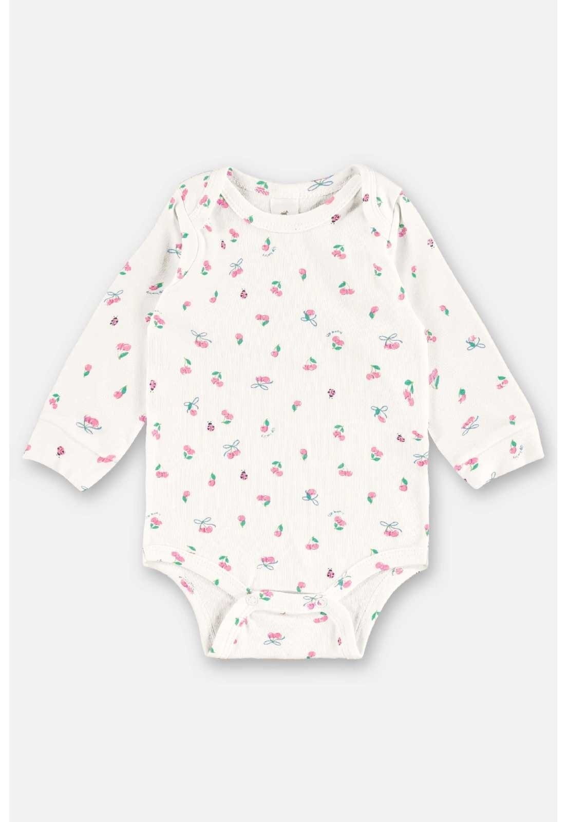 Infantil – Body em Suedine para Menina Up Baby Bege