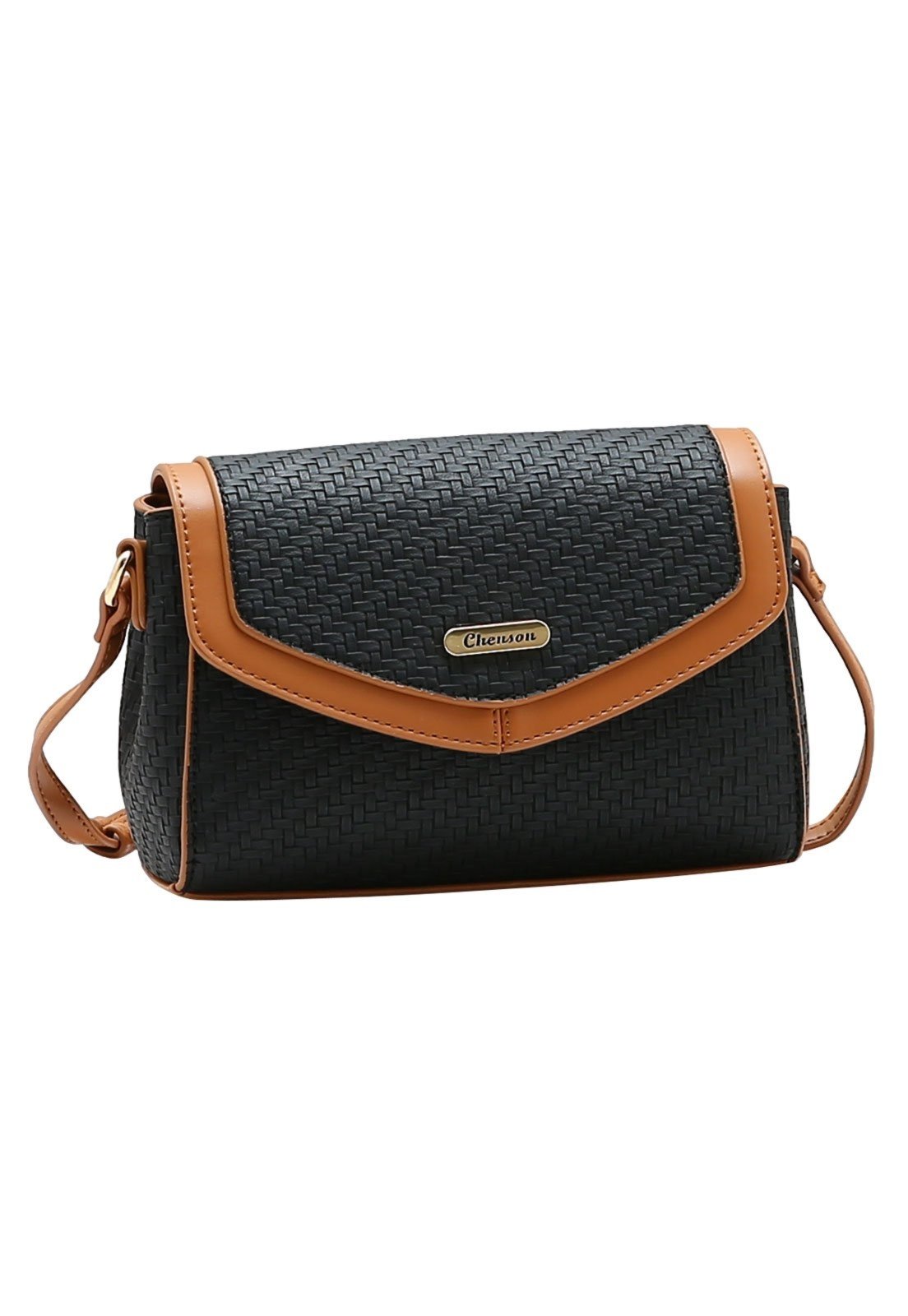 Bolsa Feminina Chenson Transversal Atemporal 3485664 Preto
