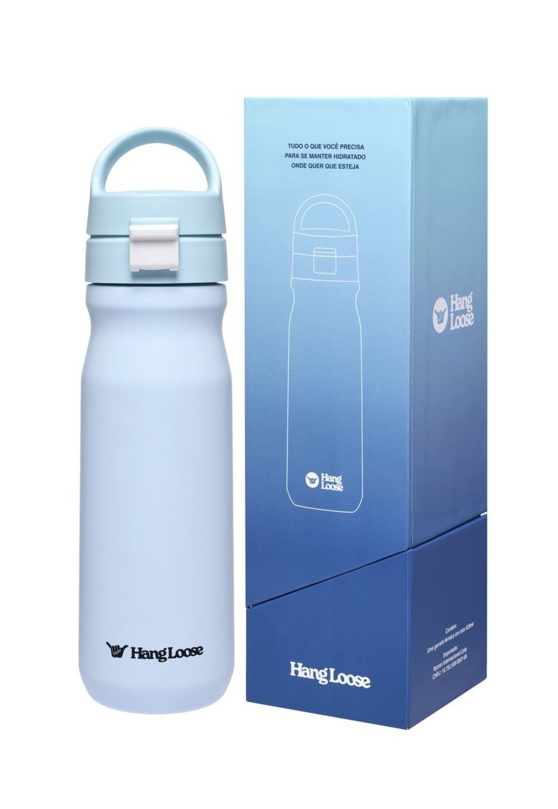 Garrafa Térmica Reforçada 630 ML Hang Loose