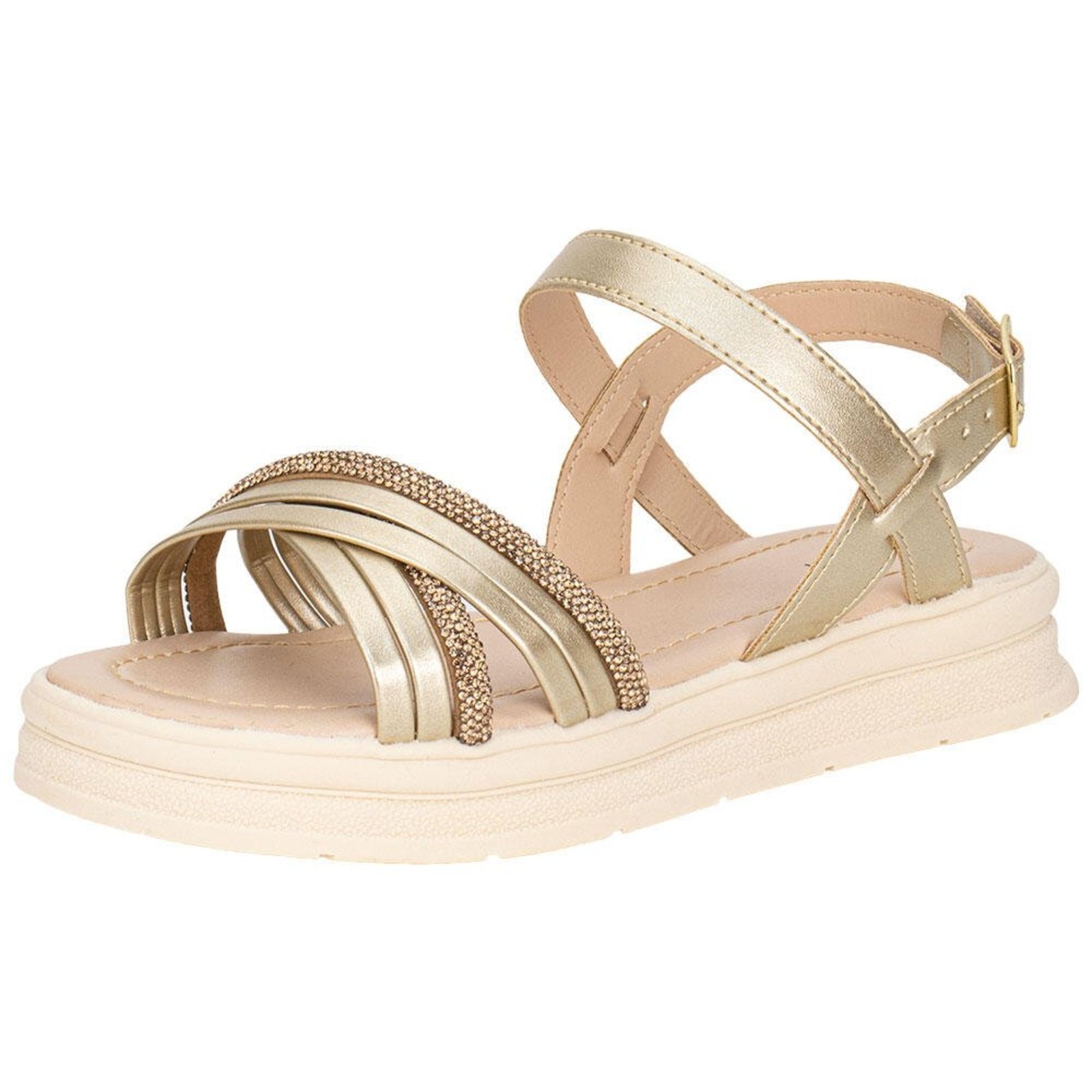 Infantil - Sandália Ortobaby 36012 2336012 Dourado