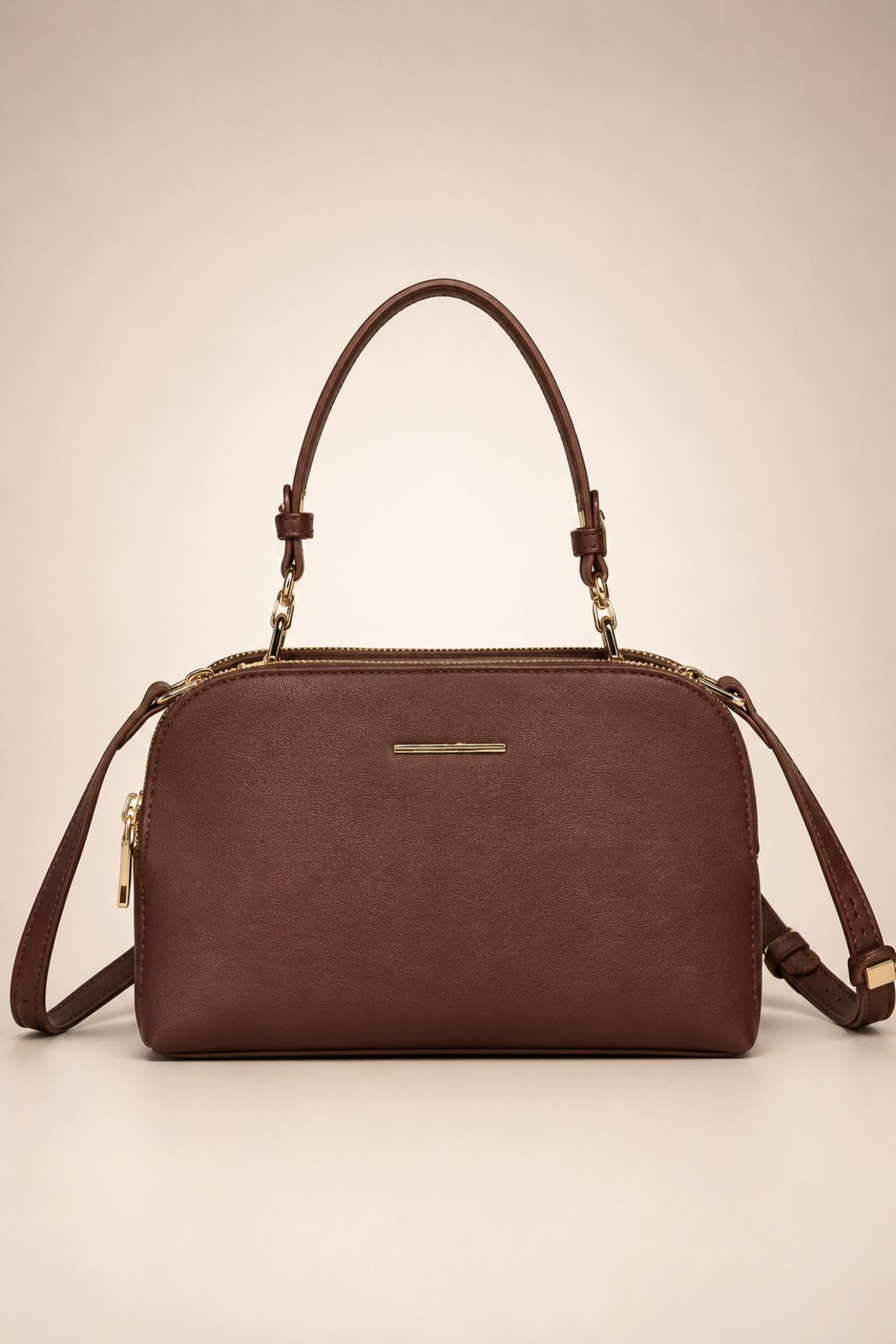 Bolsa Feminina D Bell Outlet Fashion Premium Marrom