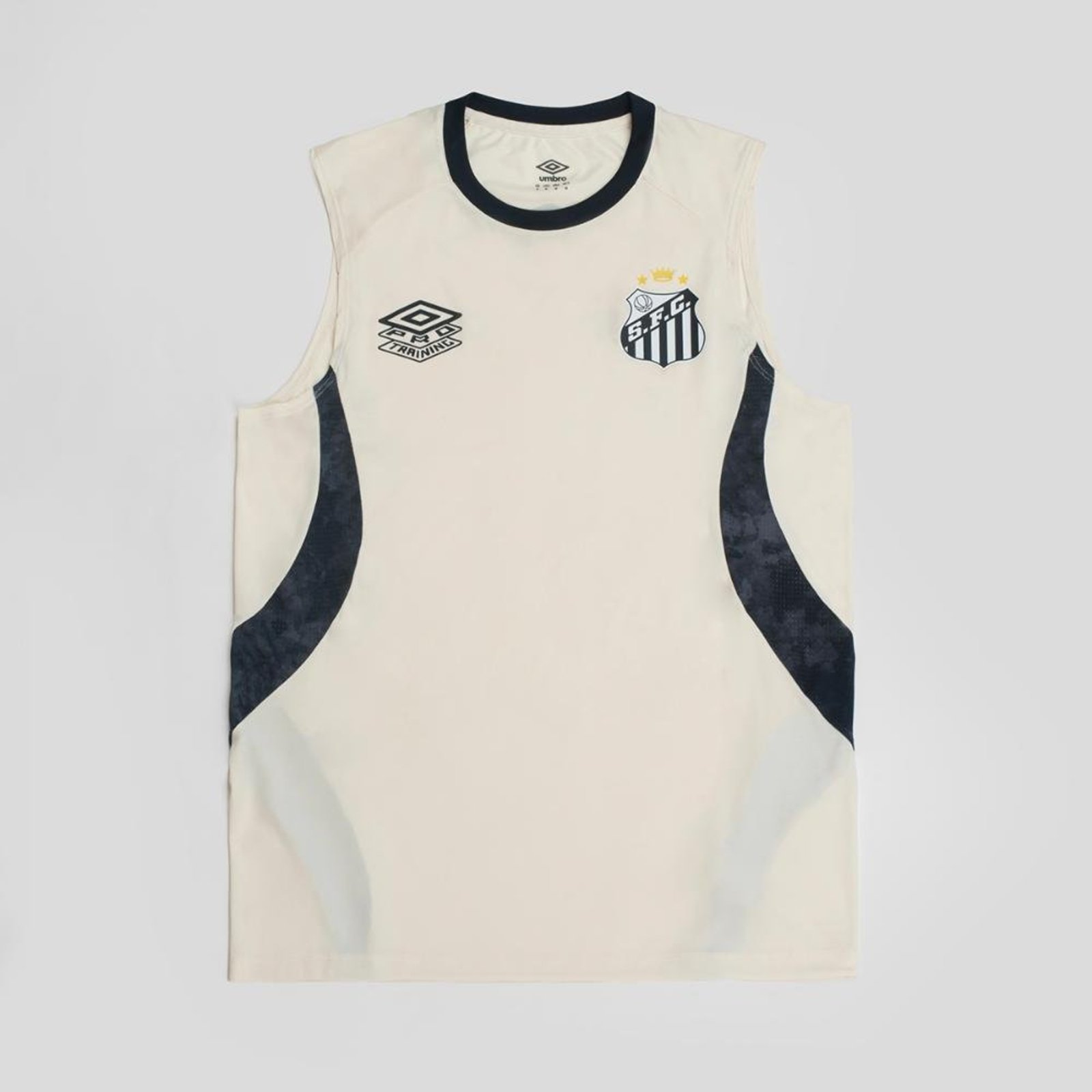 Regata Masculina Umbro Santos Treino 2026 Incolor