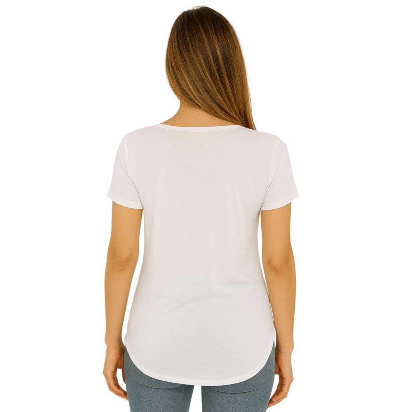Vista 3 Camiseta Diadora Big Logo Movimento Feminina preto Diadora preto
