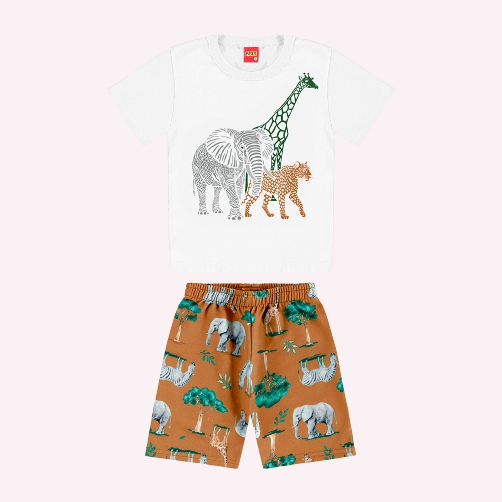Infantil - Conjunto Animais Menino Kyly