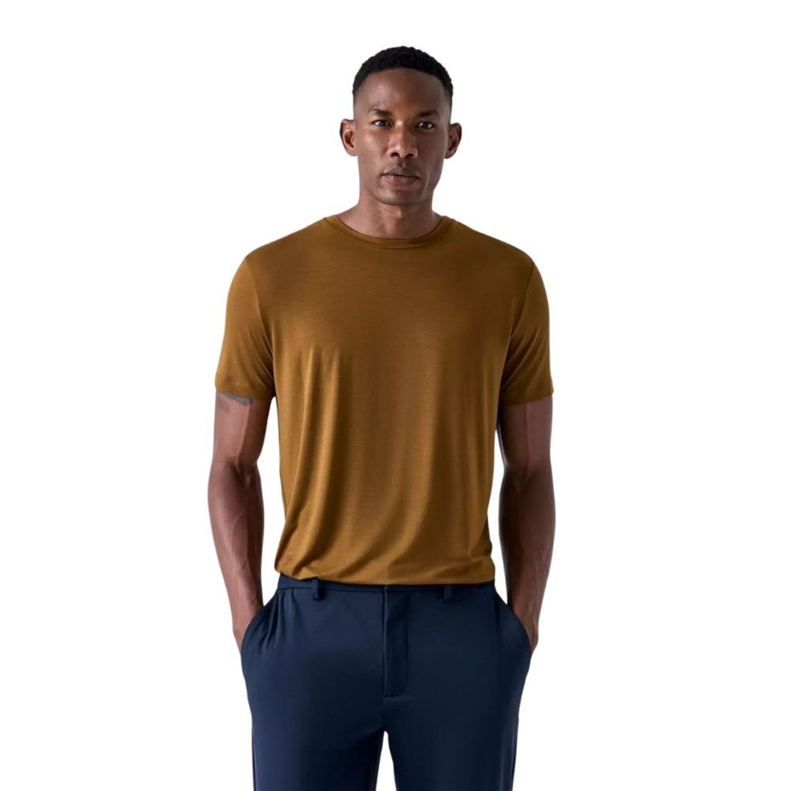 Camiseta Oficina Reserva Move Tech Marrom