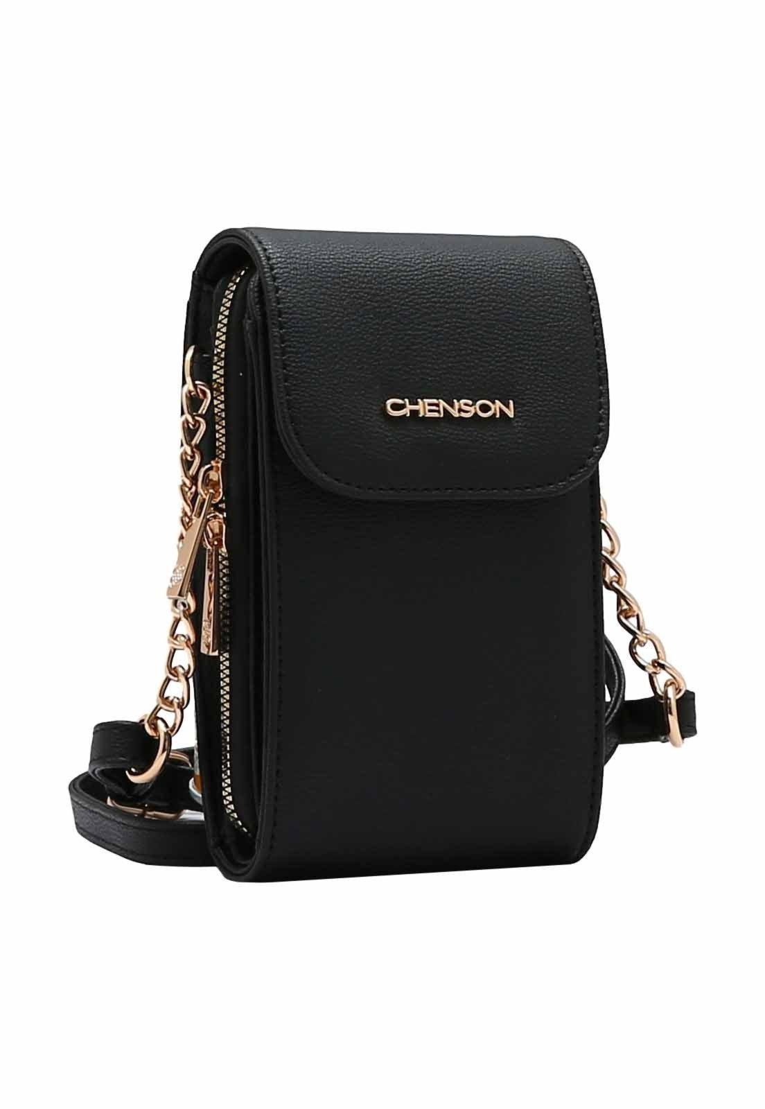 Bolsa Feminina Chenson Original Transversal Preto 3484935