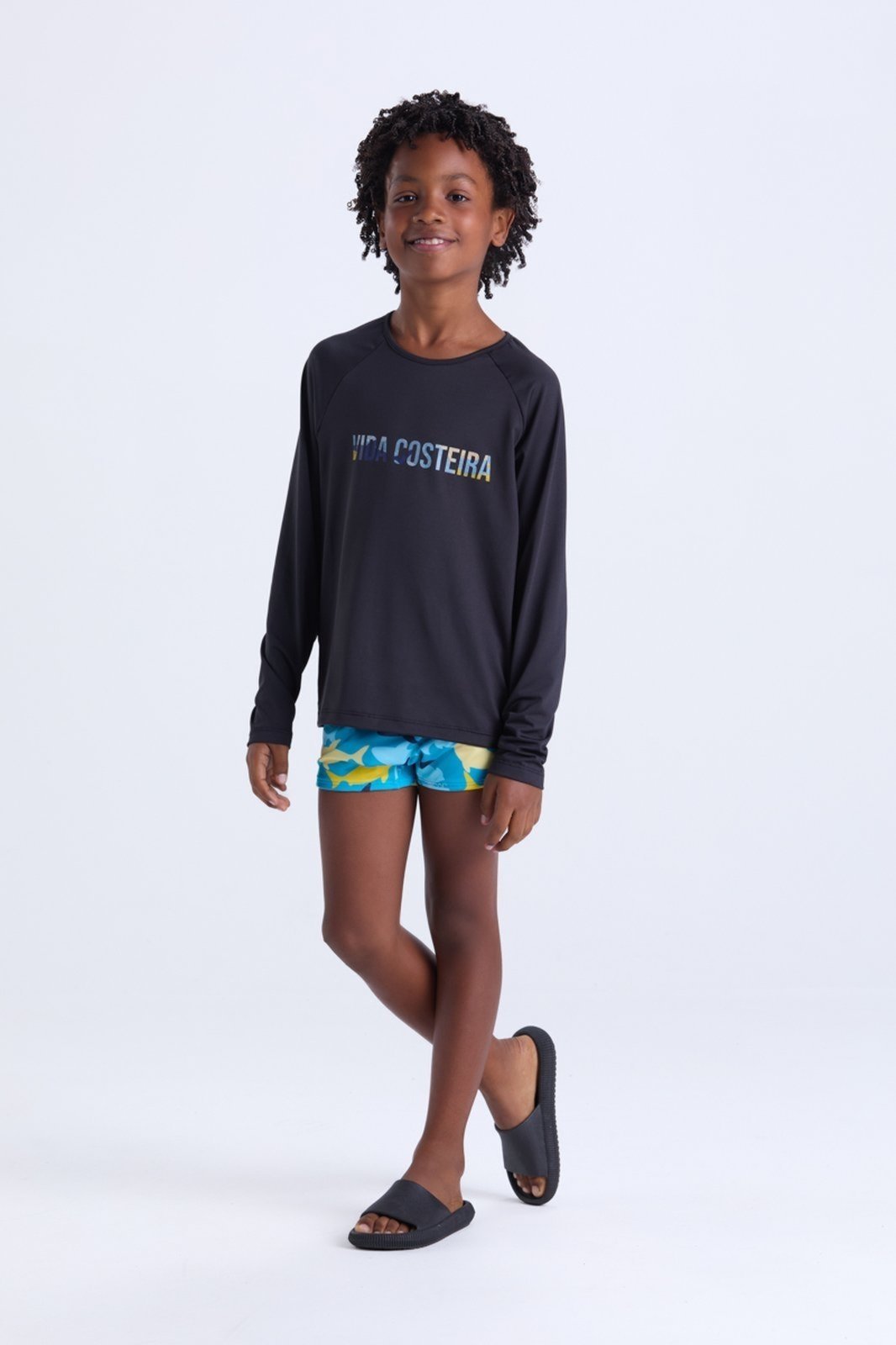 Infantil – Conjunto Moda Praia Masculino Vida Costeira