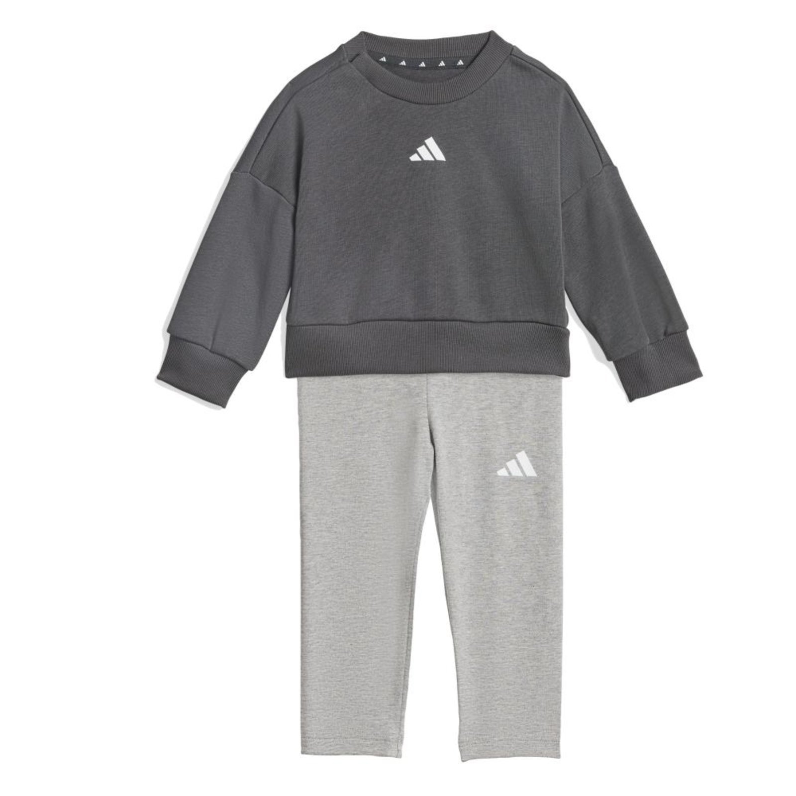 Infantil - CONJUNTO MOLETOM SEASONALS adidas Sportswear Cinza