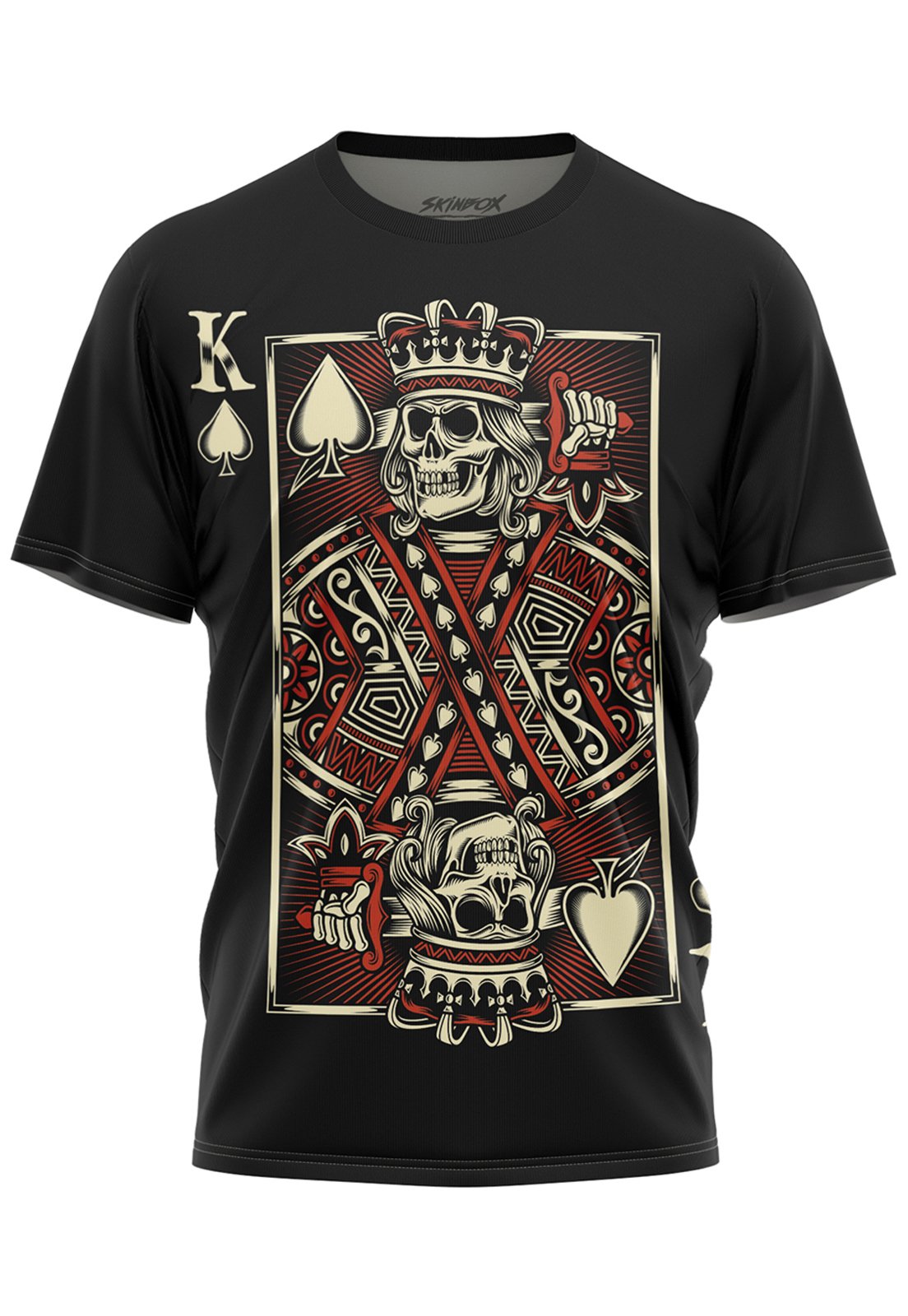 Camiseta Masculina Carta Rei 1