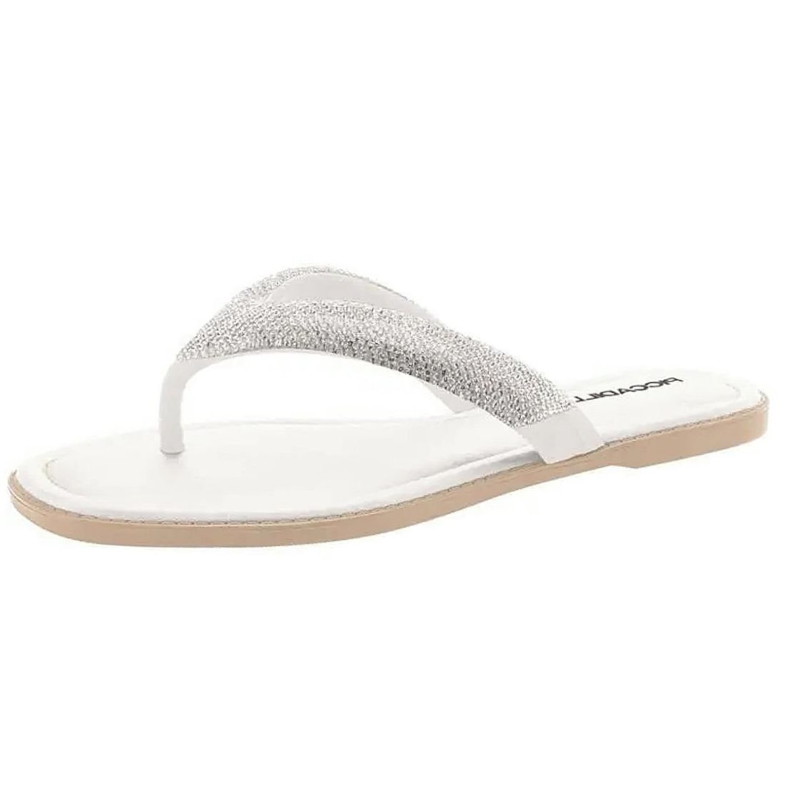Chinelo Feminino Rasteira Tira Strass Conforto Piccadilly