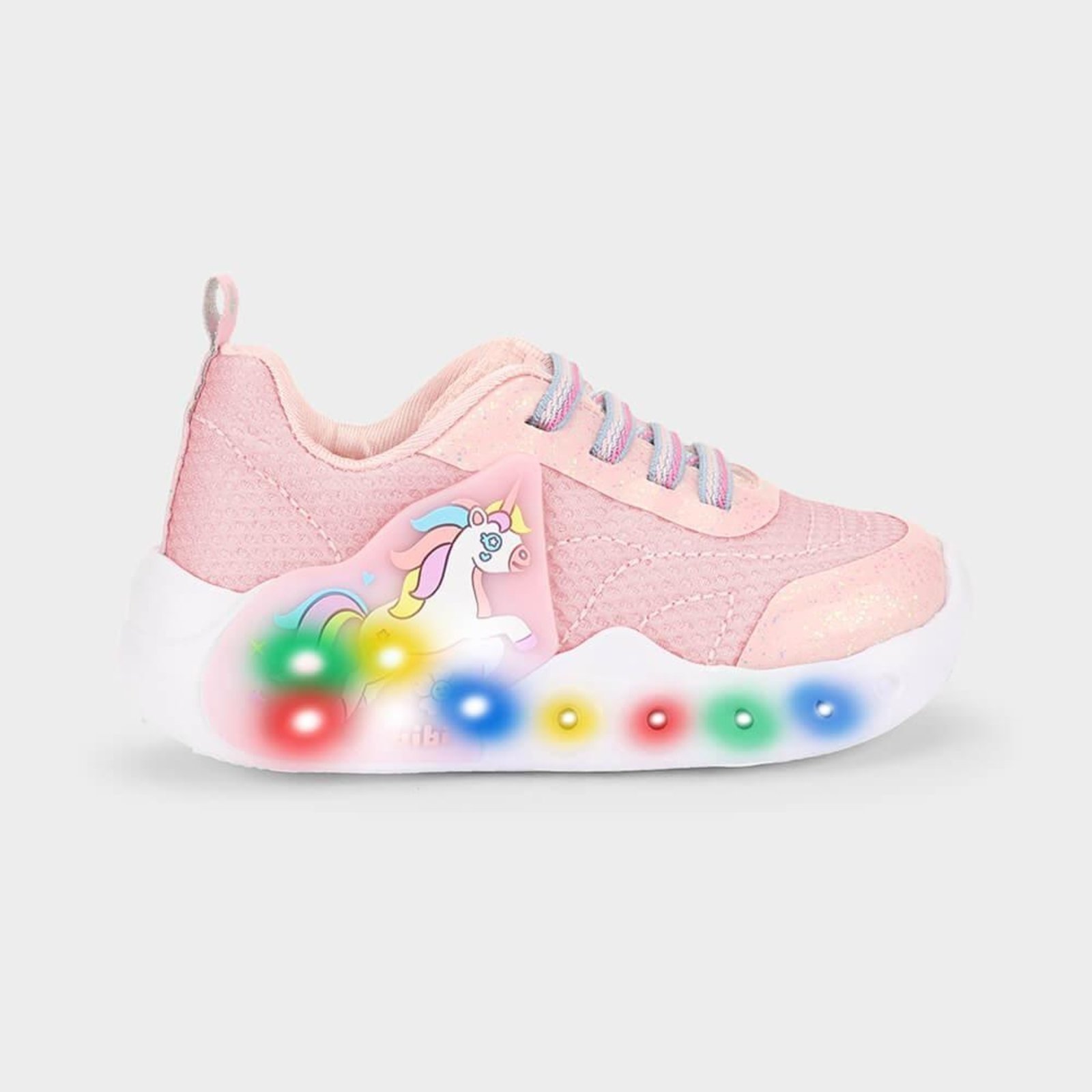 Vista 2 Infantil - Tênis Bibi Fun Light Rosa de Unicórnio 23 Calçados Bibi azul rosa Calçados Bibi azul rosa
