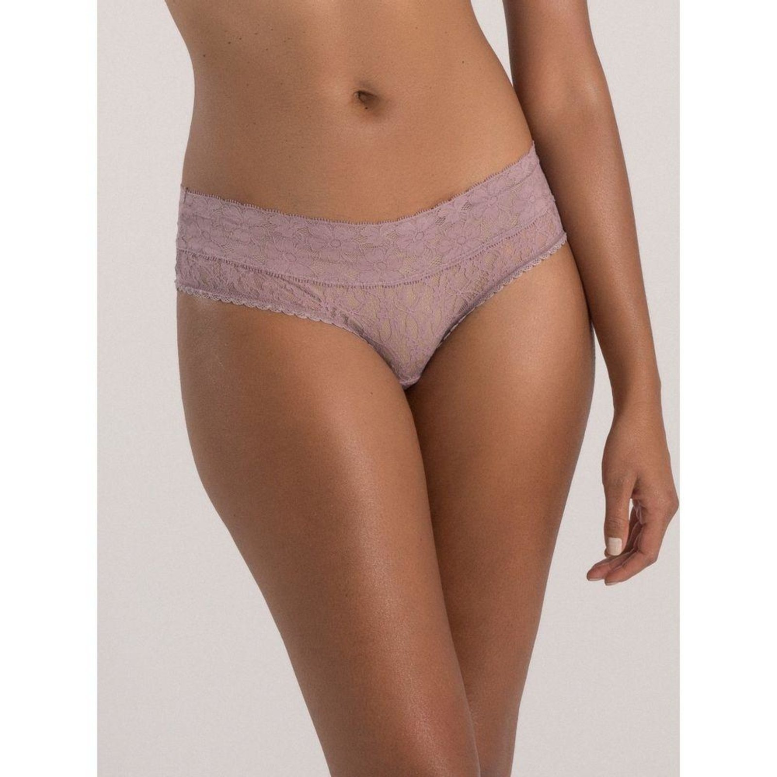 Calcinha Caleçon Renda Sweet Lace Quail Unico