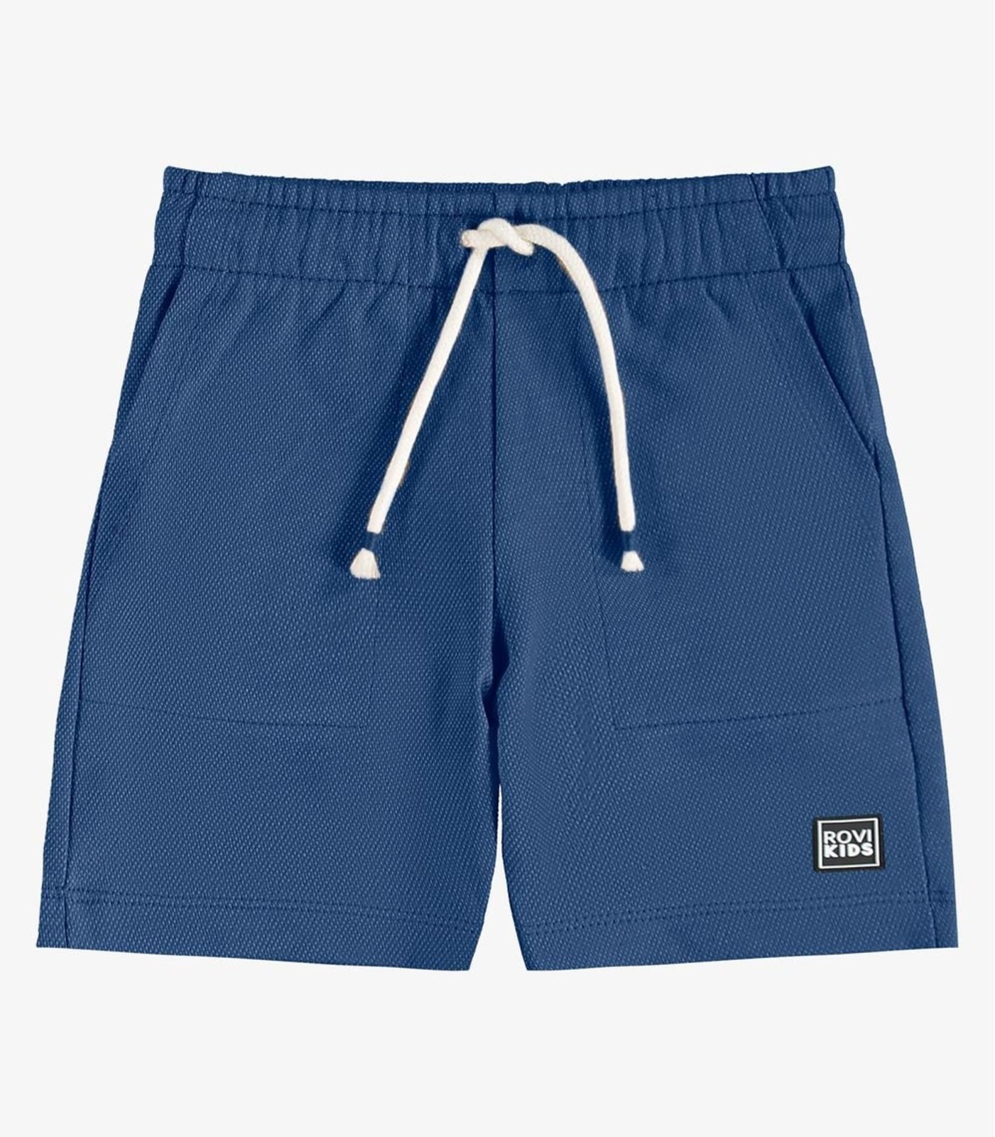 Infantil - Bermuda Moletom Rovi Azul