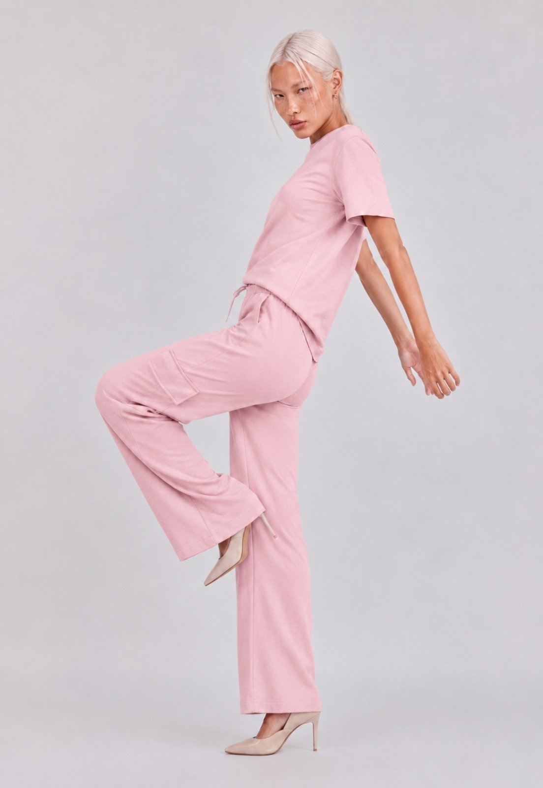 Conjunto de Moletinho Premium Oversized com Wide Leg Salvatore Rosa