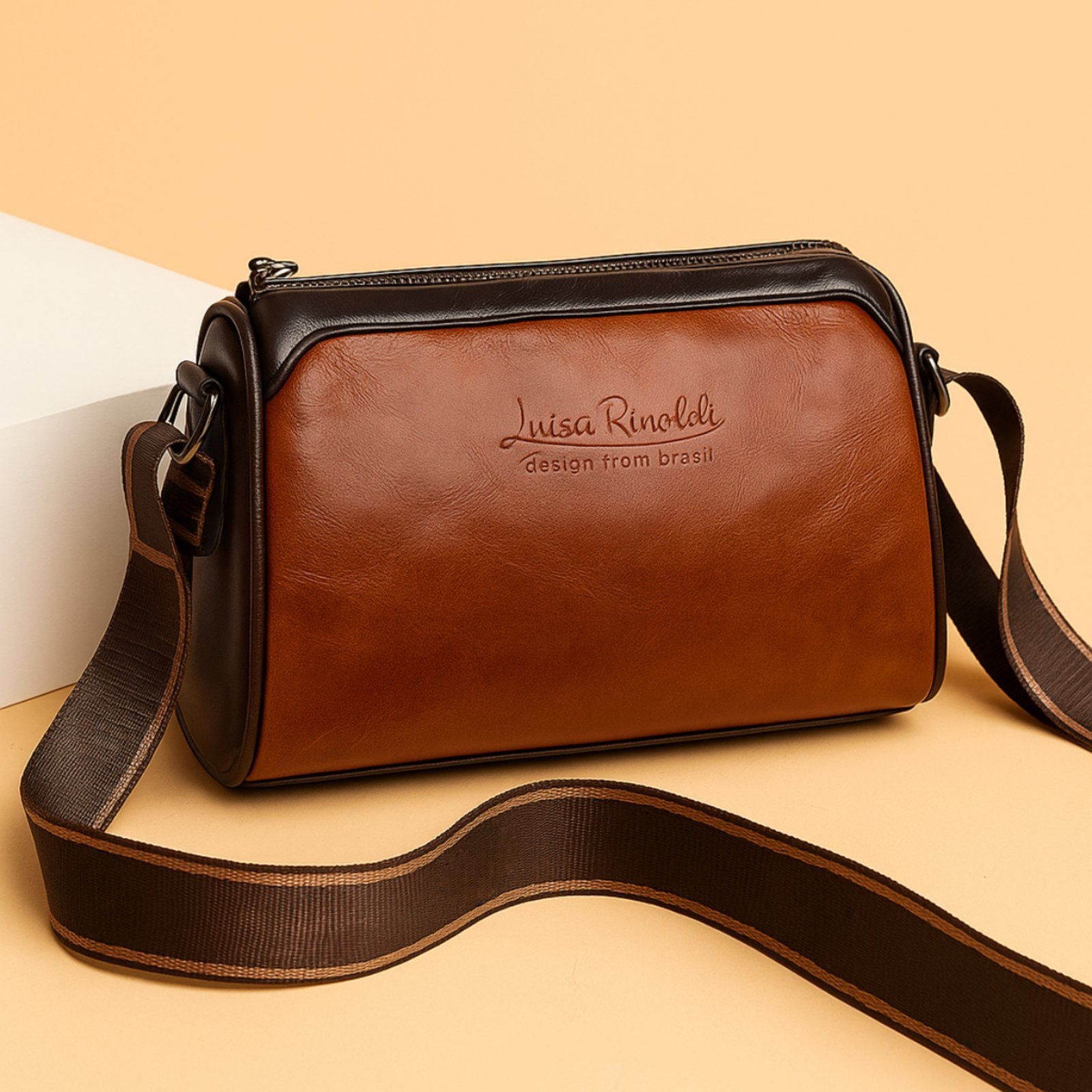 Bolsa Feminina Transversal Media Tira Colo Casual Elegante