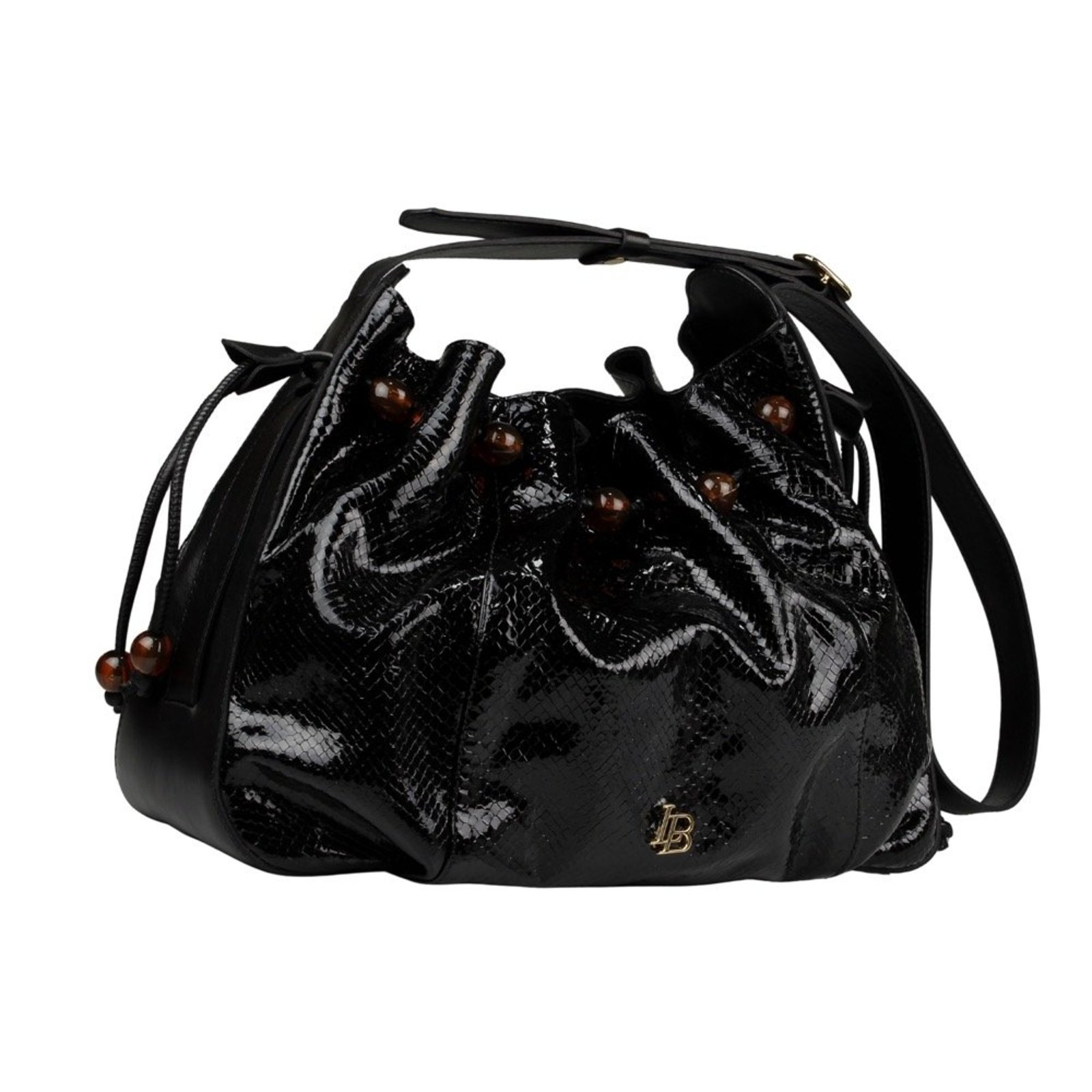 Bolsa Grande Linea Bella 6092 Black