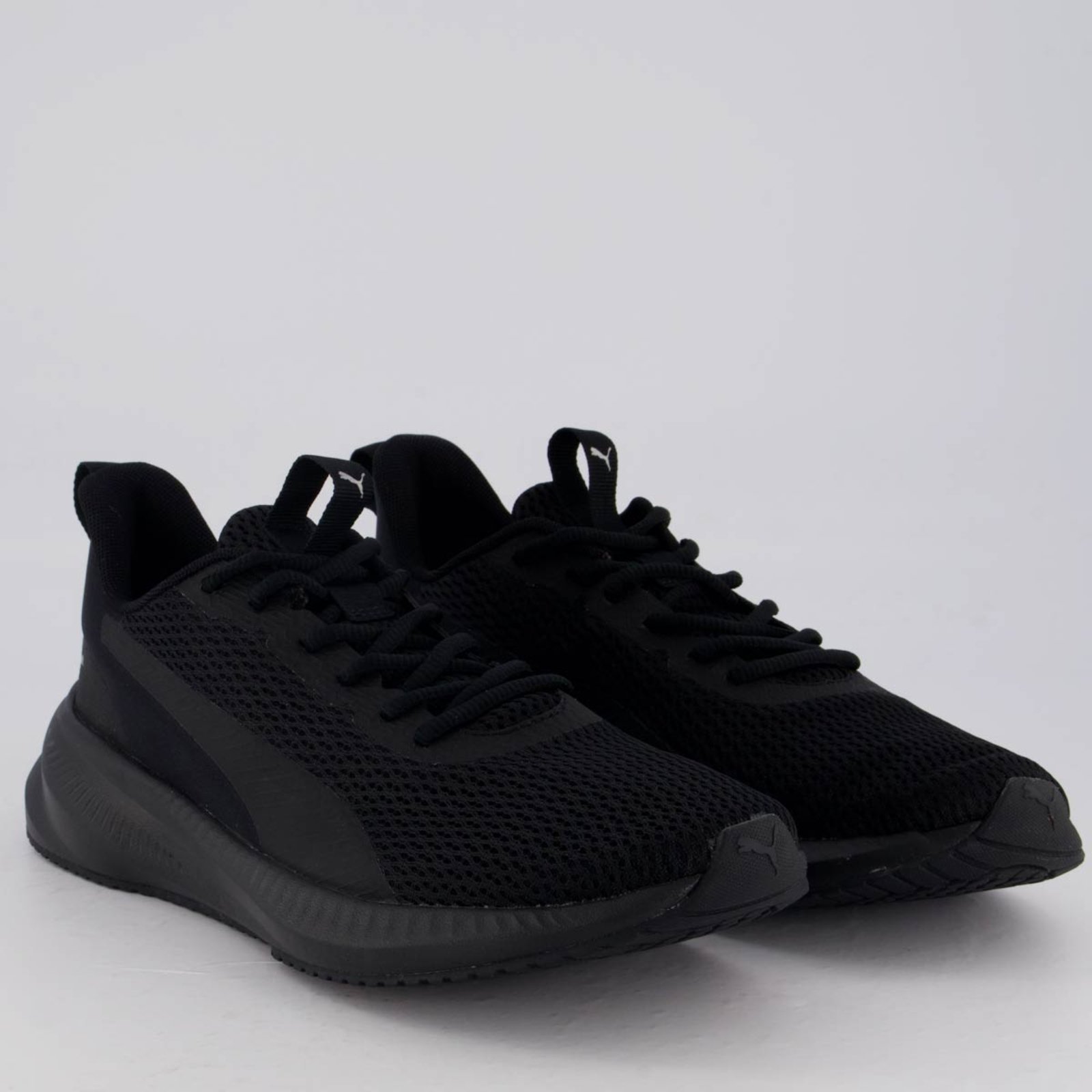 Vista 3 Tênis Puma Flyer Lite 3 All Black preto black Puma preto black