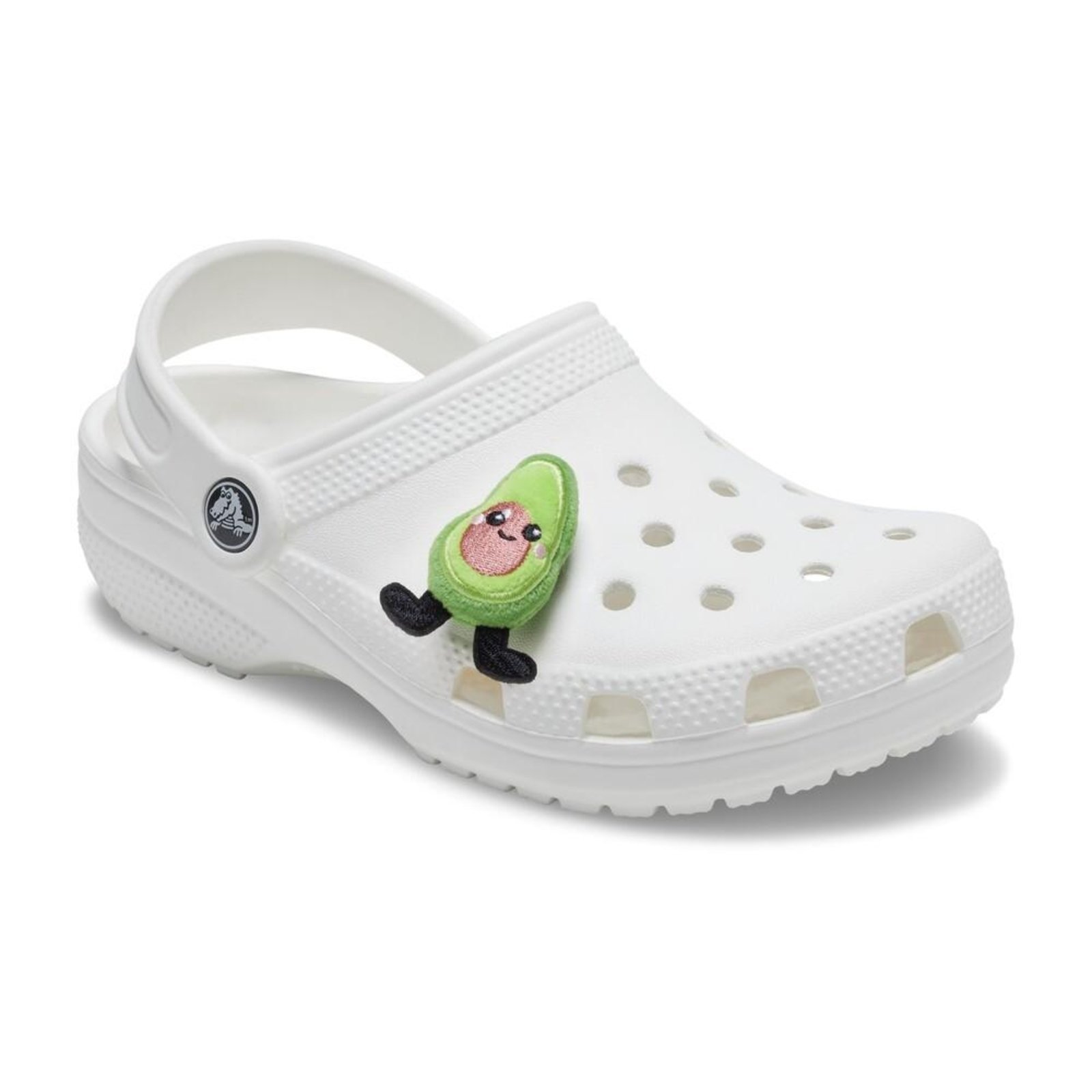Vista 3 Infantil - Jibbitz™ Abacate Plush Crocs branco