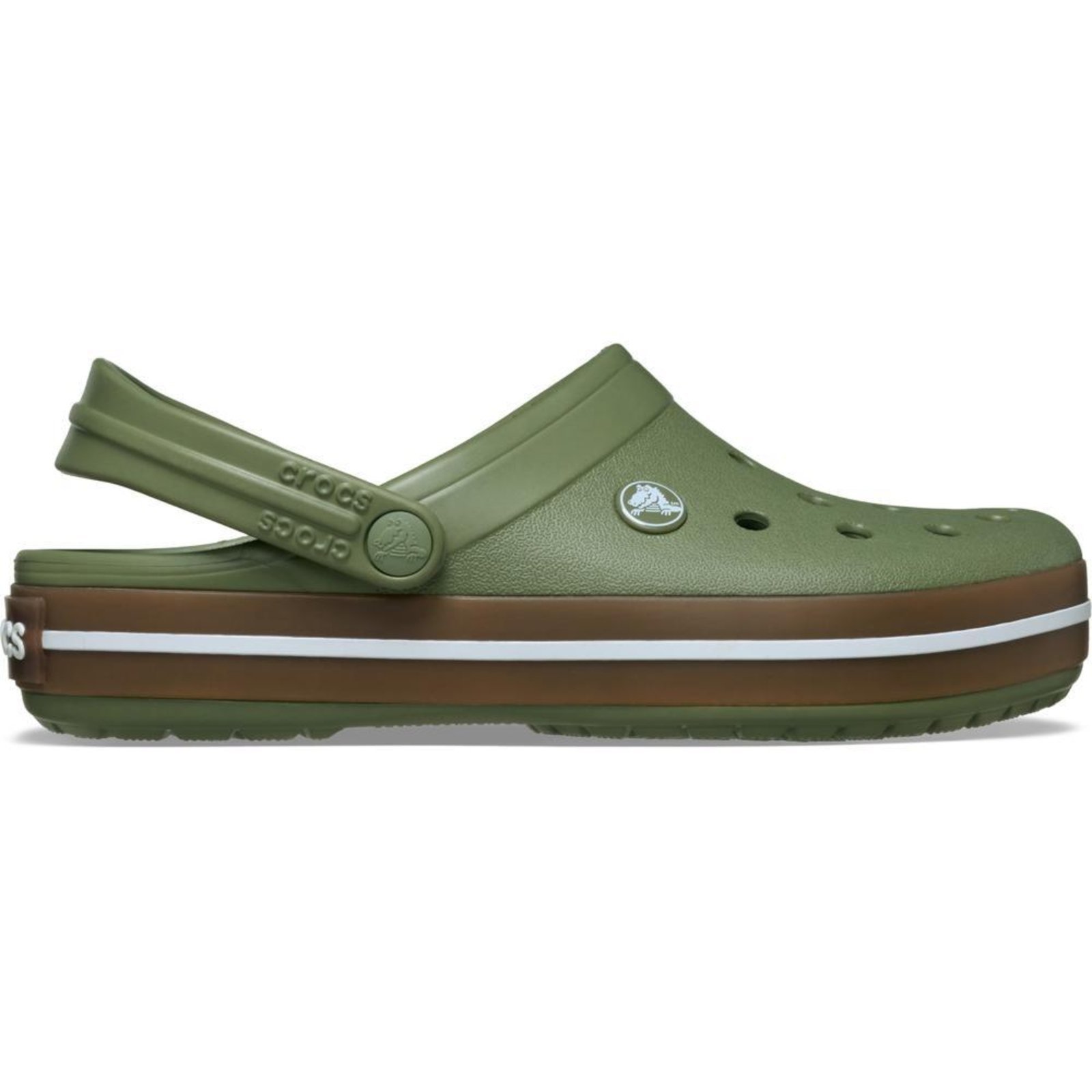 Sandália Crocs Crocband Gum Clog Cargo Verde