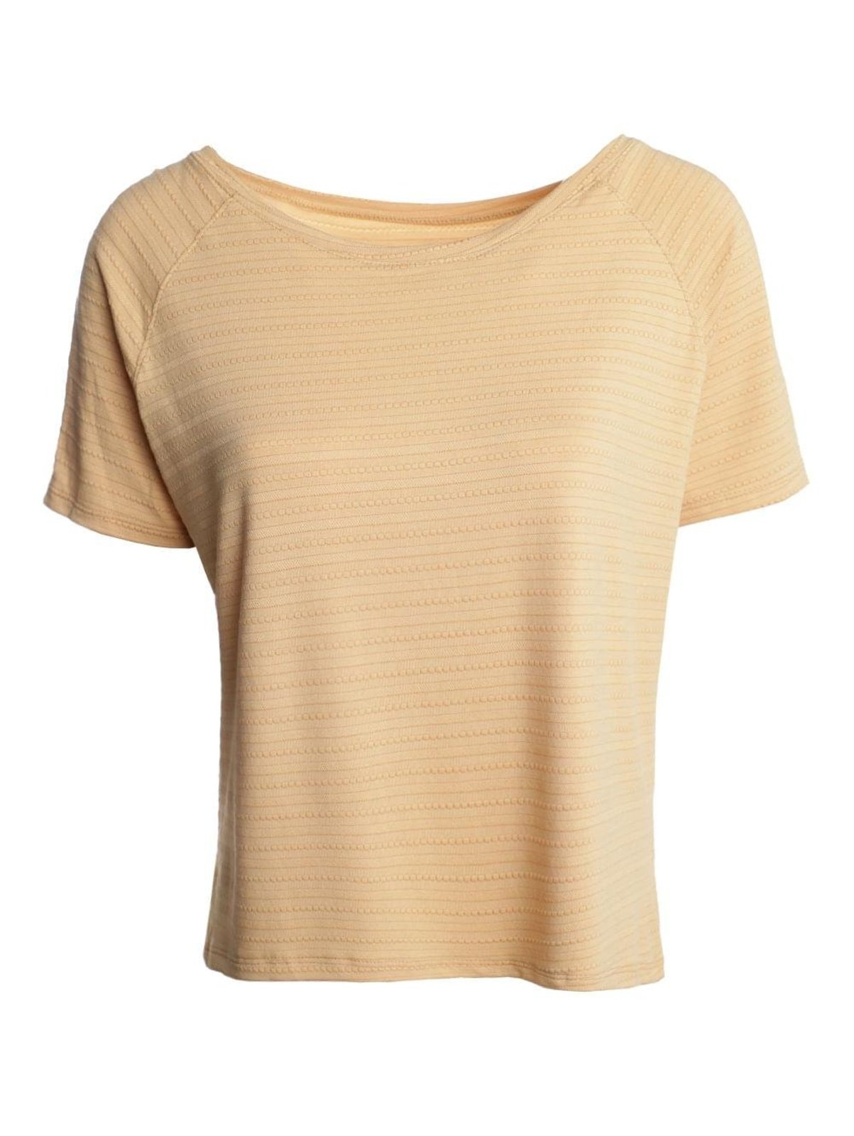 Blusa Viscose Manga Curta Cativa Feminina BEGE