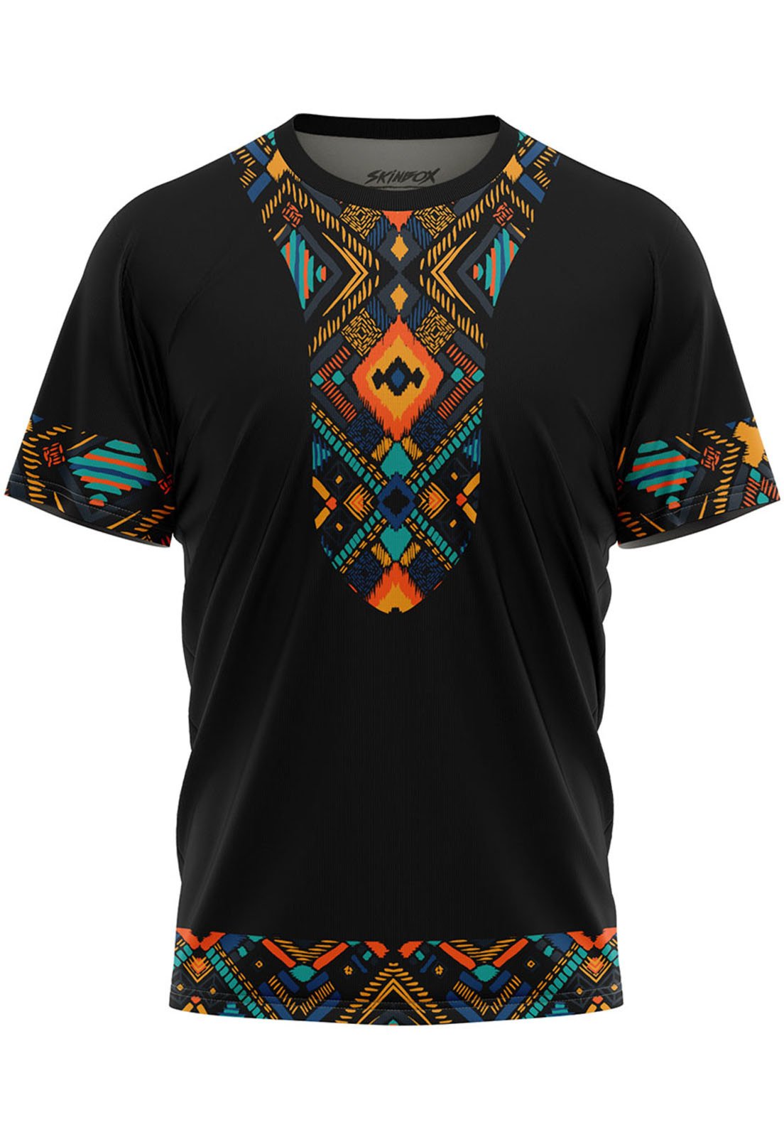 Camiseta Masculina Etnica Tribal Dashiki Native 1