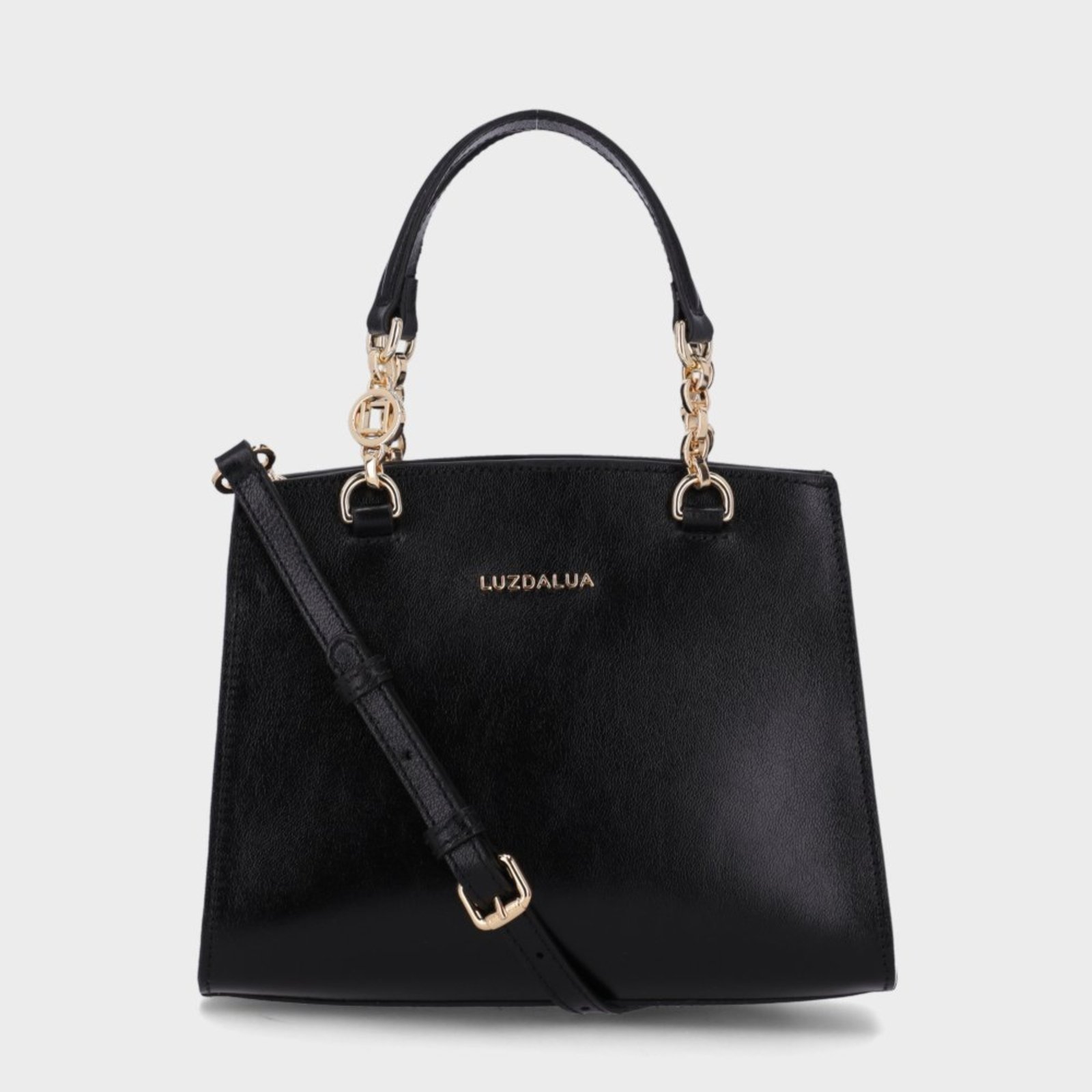 Vista 2 Bolsa Tote Média Luz da Lua - 2000731 Luz Da Lua preto preto